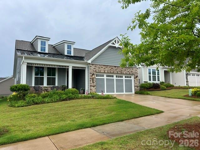 Welcome home to effortless, resort-style living in the highly desirable 55+ Cresswind community! Built in 2020, this stunning ranch-style home delivers premium one-story living designed for comfort and low-maintenance convenience.Step inside to an airy, open floor plan flooded with an abundance of natural light and highlighted by exquisite architectural details throughout. The heart of the home features an oversized great room that flows seamlessly into a sunroom, perfect for year-round relaxation. A true chef’s dream, the gourmet kitchen boasts an incredible amount of cabinetry, expansive counter space, and high-end finishes. Retreat to the luxurious primary suite, a private sanctuary designed with rest and relaxation in mind, alongside a spacious second bedroom and two full baths.The highlight of this property is the spectacular, private outdoor backyard—a true sanctuary designed for ultimate peace and peaceful outdoor enjoyment.Outside, leave your mower behind—lawn maintenance is fully handled! Cresswind's state-of-the-art amenities offer a daily vacation lifestyle, featuring a spectacular clubhouse, fitness center, indoor and outdoor pools with a cabana, a hot tub, tennis courts, game courts, and miles of sidewalks. Ideally located with easy access to interstates, shopping, dining, medical centers, outdoor recreation, and a short drive to Uptown Charlotte.