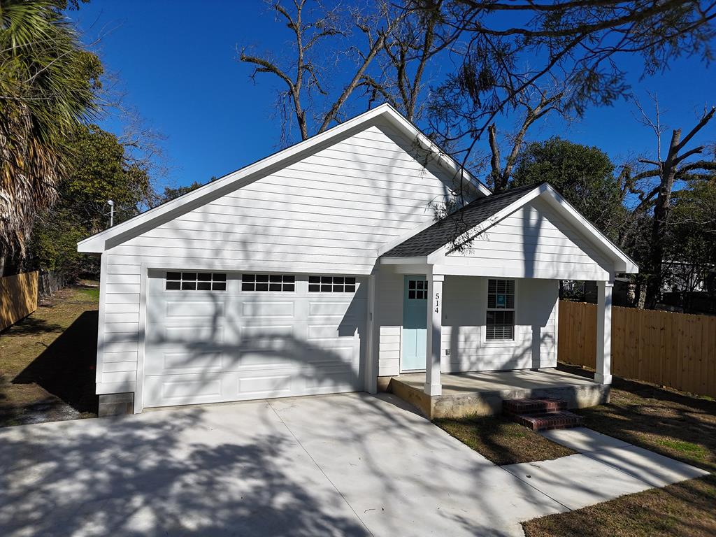 New construction 3 Bedroom 2 bath home ready  for you to move in. Close to downtown Thomasville. This home has lots of cabinets. Luxury vinyl flooring, lots of cabinets with open floor plan. Refrigerator is included. Backyard includes privacy fence.