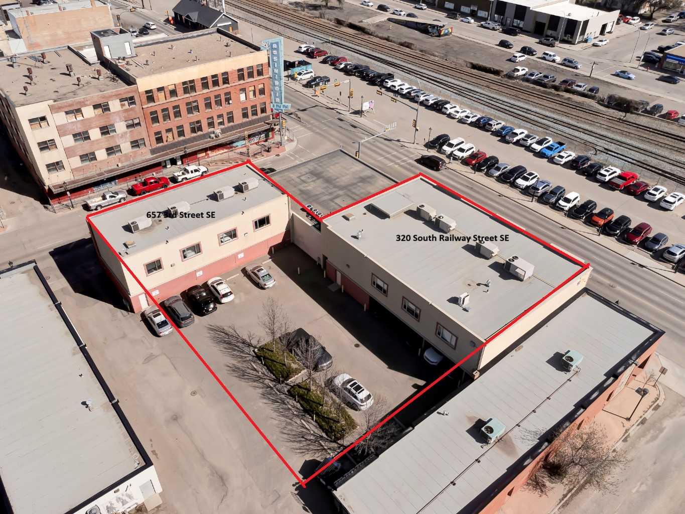 Unlock an exceptional investment with these two solid brick commercial buildings located in the heart of downtown Medicine Hat. Built in 2009 and featuring a blend of modern design and solid construction, these properties offer both stability and growth potential. One building boasts a reliable AAA tenant, while the second building is currently vacant—perfect for a new lease that could increase the cap rate from the current 7% to a potential 8.5%.