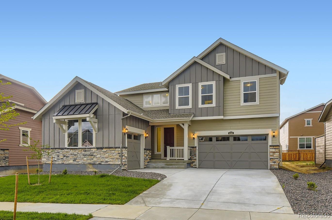 **Eligible for 3.99 7/6 ARM or 4.99% fixed rate when using builder's preferred lender - terms and conditions apply - ask for details*******Contact Lennar today about Special Financing for this home - terms and conditions apply**

Available for Move In NOW! Located in Brighton Crossing, this stunning new Aspen 2-story features, 5 beds (4 upper and 1 main), 4 baths (3 upper & 1 main),  laundry, great room, kitchen, unfinished basement for your future expansion, 2 + 1 car garages and more. Beautiful finishes and upgrades throughout  including vinyl plank floors, stainless steel appliances, large kitchen island, slab Quartz counters and more. The first floor of the main home is host to the open-concept living and dining space, highlighted by a 2-story great room that offers a wealth of natural light, while the second level is occupied by four bedrooms and a specious loft. Lennar provides the latest in energy efficiency and state of the art technology with several fabulous floorplans to choose from. Close to dining, shopping, entertainment and other amenities.