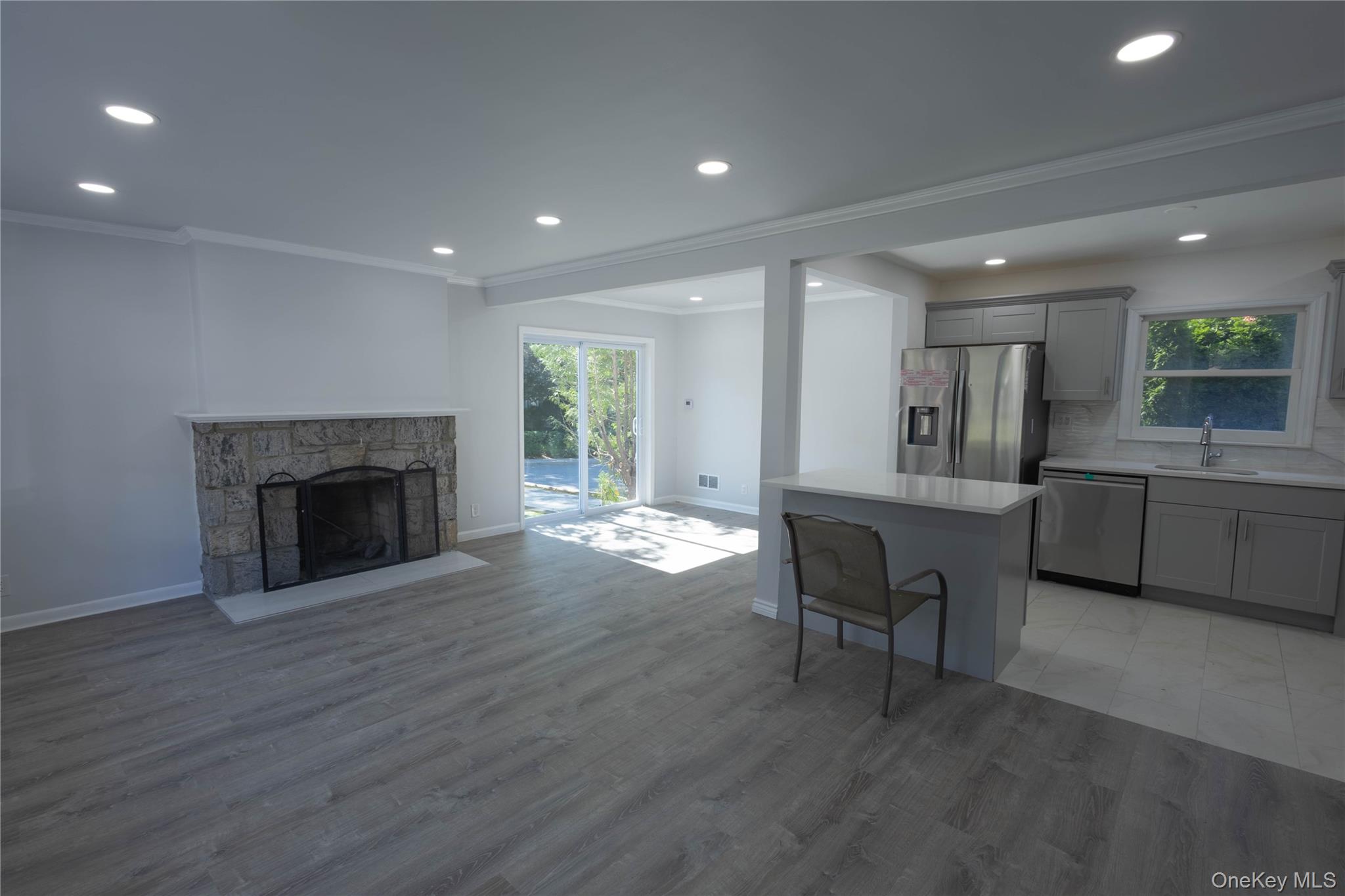 **416 Bronxville Rd, Bronxville, NY 10708**
 Newly Renovated – Move-in ready,3 Spacious Bedrooms,2 Modern Bathrooms  Brand-new kitchen with stainless steel appliances & quartz countertops Bright open living & dining area with hardwood floors
Finished walk-out basement (not included in listed square footage) Central A/C for year-round comfort   , the size of the , THE LIVING AREA  SQF , NOT INCLUDED THE BASMENT 
Easy access with no steps to enter the home
Property taxes ,    not include STAR exemption
more pictures'                          
  https://my.matterport.com/show/?m=j95SDRuRhgA  
Near schools, and Transportation