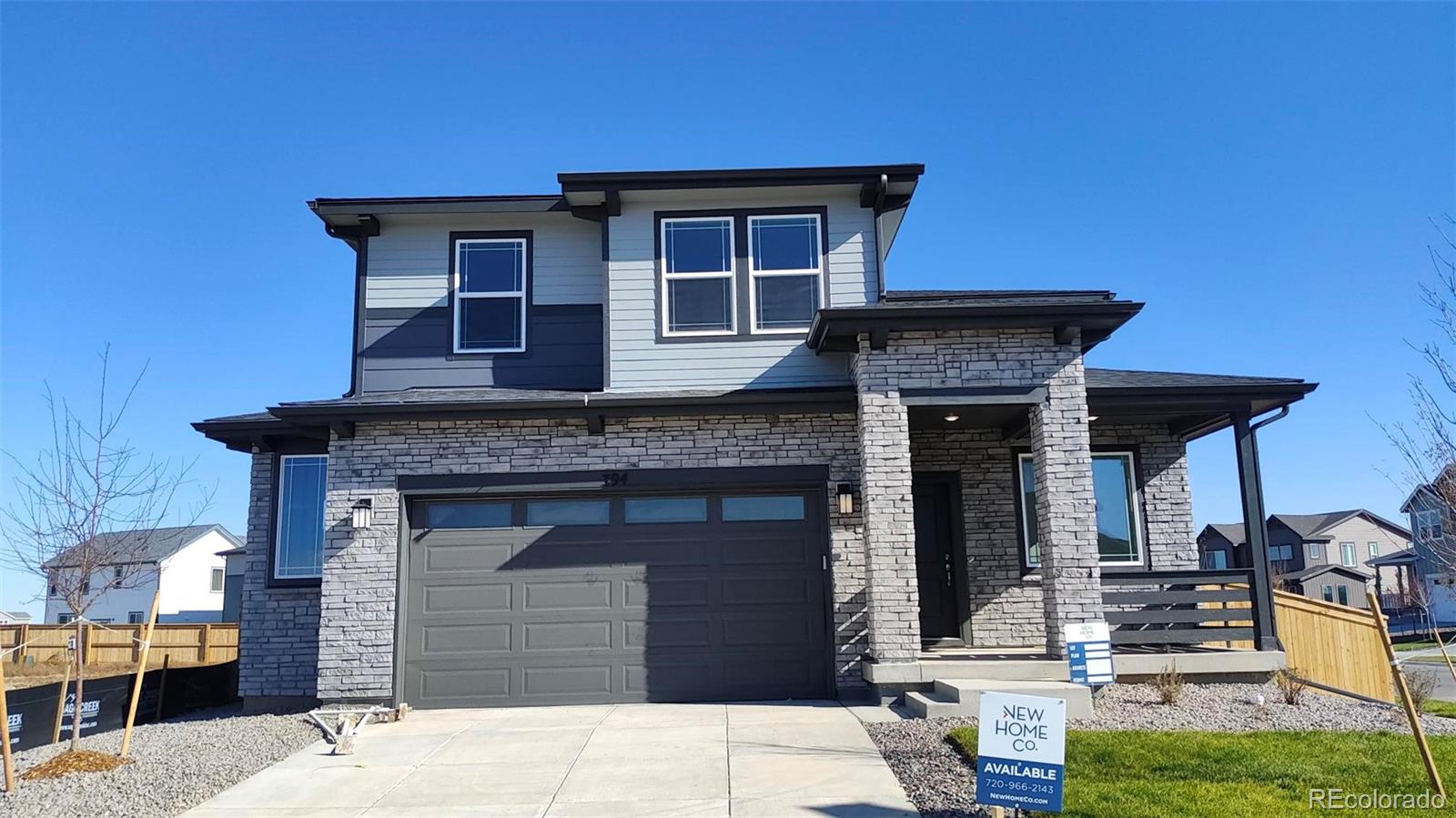 Welcome to this inviting two-story cottage perfectly situated on a large corner homesite adjacent to the community mailboxes and park—everything within easy walking distance. This home features an oversized two-car garage, a partial privacy fence, and a welcoming covered front porch—an ideal spot to relax, enjoy the views, and take in the neighborhood charm.Inside, the main level offers a versatile pocket office and an open-concept living and kitchen area designed for entertaining and everyday comfort. Upstairs, you’ll find four bedrooms and a convenient laundry room with a hallway linen closet. Both the primary and secondary baths include dual sinks and linen storage, providing functionality and thoughtful design throughout.The spacious backyard is a blank canvas—ready for your personal touch, whether you envision a garden, patio, or play space.Enjoy the community’s fantastic amenities including a park, playground, BBQ grills, shaded picnic areas, walking paths, and open green space. Experience small-town living with a great neighborhood feel.