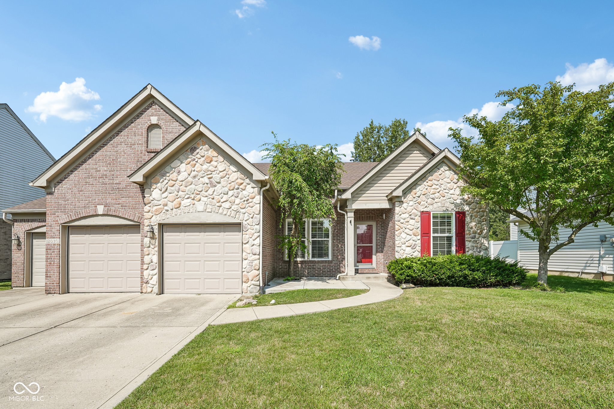 Rare ranch in Rolling Knoll with 3,876 total finished square feet, 4 bedrooms, and 3 full baths, built in 2004 with a 3 car garage! Approximately 1,900 square feet of one level living on the main floor, plus a fully finished lower level that nearly doubles the space and delivers a true gathering spot with generous storage. The fully fenced backyard is the standout, offering complete privacy and a pool ready for summer. Just a short walk to the newly constructed Fishers Community Center. One level living, nearly 3,900 finished square feet, and your own private pool rarely come available in Rolling Knoll. Schedule your showing today!