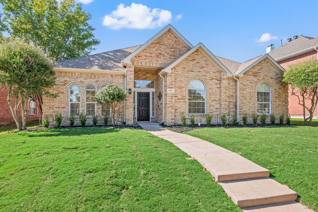 Welcome to 6715 Copperfield Lane, a breathtakingly reimagined home in the heart of Plano, TX, where modern elegance meets functional luxury. This fully renovated gem showcases $150,000 in high-end upgrades, offering classy, modern finishes that create a sleek, cohesive interior design flowing seamlessly throughout the home. 

Step inside to discover a fantastic open floor plan that masterfully balances spaciousness with thoughtful separation, perfect for families seeking both togetherness and privacy. The heart of the home is the show-stopping kitchen, featuring a stunning quartz waterfall island with intricate gold patterns, a chic pot filler, and top-tier appliances that elevate every culinary experience. Every detail, from the cabinetry to the fixtures, exudes sophistication far beyond the typical renovation in this area.

The living spaces are bathed in natural light, enhancing the airy ambiance and highlighting the premium finishes that touch nearly every corner of this residence. The bathrooms are a true standout, boasting luxurious finishes that rival high-end spas, with meticulous attention to detail that sets this home apart.

Outside, your private oasis awaits with a beautiful peanut-shaped pool, complete with a serene water feature and a pool heater for year-round enjoyment. Whether hosting summer gatherings or relaxing in the cooler months, this backyard retreat is designed for unforgettable moments.

Nestled in a desirable Plano neighborhood, this home combines modern luxury with practicality, offering easy access to top schools, shopping, and dining. Every inch of this property reflects unparalleled craftsmanship and style, making it a rare find that won’t last long. Don’t miss your chance to own this masterpiece of modern living—schedule your private tour today!