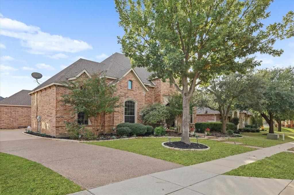 Welcome to this stunning 4 bedroom McKinney home in a highly sought-after neighborhood! This spacious residence features an open floor plan with generous living areas, a private office with marble flooring and custom built-ins, and a 3 car garage with plenty of storage. The kitchen offers a decent sized pantry, perfect for all your cooking needs. A versatile mother-in-law suite downstairs provides comfort and privacy for guests or multigenerational living. Step outside to a large, pet-friendly backyard with a covered patio, ideal for relaxing or entertaining. Enjoy everything this community has to offer, including walking and biking trails, tennis and pickleball courts, parks and playgrounds, basketball hoops, and serene lakes and ponds with catch-and-release fishing. This home offers the perfect blend of comfort, style, and lifestyle amenities. Make this your home!