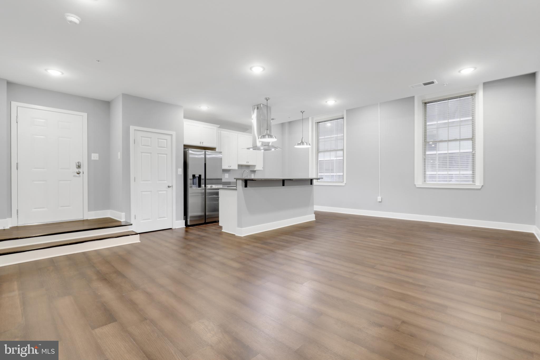 Discover this one-bedroom, one-bath apartment in Downtown, Baltimore, MD featuring contemporary finishes and practical conveniences. The unit includes stainless steel appliances—electric stove, refrigerator, microwave, and dishwasher—plus an in-unit washer/dryer for easy laundry care. Laminate flooring and recessed lighting create a modern, low-maintenance living space. Ideal for those seeking a well-equipped apartment with efficient appliances and clean, updated surfaces.Application Qualifications: Minimum monthly income 3 times the tenant’s portion of the monthly rent, acceptable rental history, credit history and criminal history, which all must be verifiable. The application fee is $55 per adult which is non-refundable. They must submit their two most recent paystubs along with picture I.D.