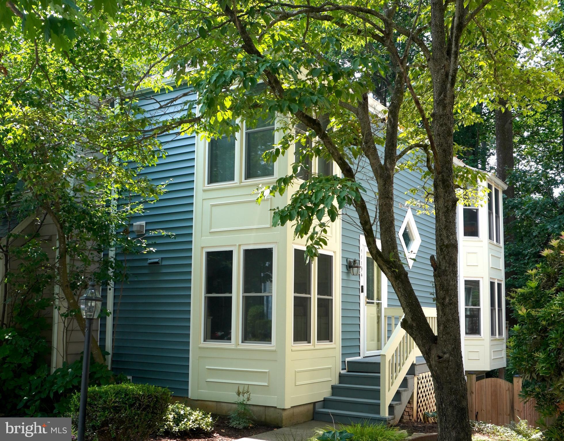 Nestled in a private, tranquil setting, this beautiful end-unit townhome offers the perfect blend of comfort, style, and convenience. Loads of natural light pour through oversized bay windows on the main and upper levels!  Enjoy gorgeous views of nature and a peaceful backdrop while being just moments from scenic lakes, Reston’s renowned amenities, shopping, and dining.  Minutes from the Dulles Toll Road and Reston Town Center, this exceptional home offers easy access to everything you need.Thoughtfully updated inside and out, the home features a fully remodeled kitchen (2023), new windows (2022), updated bathrooms, and a new fence (2021). Major exterior improvements include a new roof and new siding, both completed in 2024. With its coveted end-unit location, serene surroundings, and extensive updates, this home is a rare opportunity to enjoy the best of Reston living.