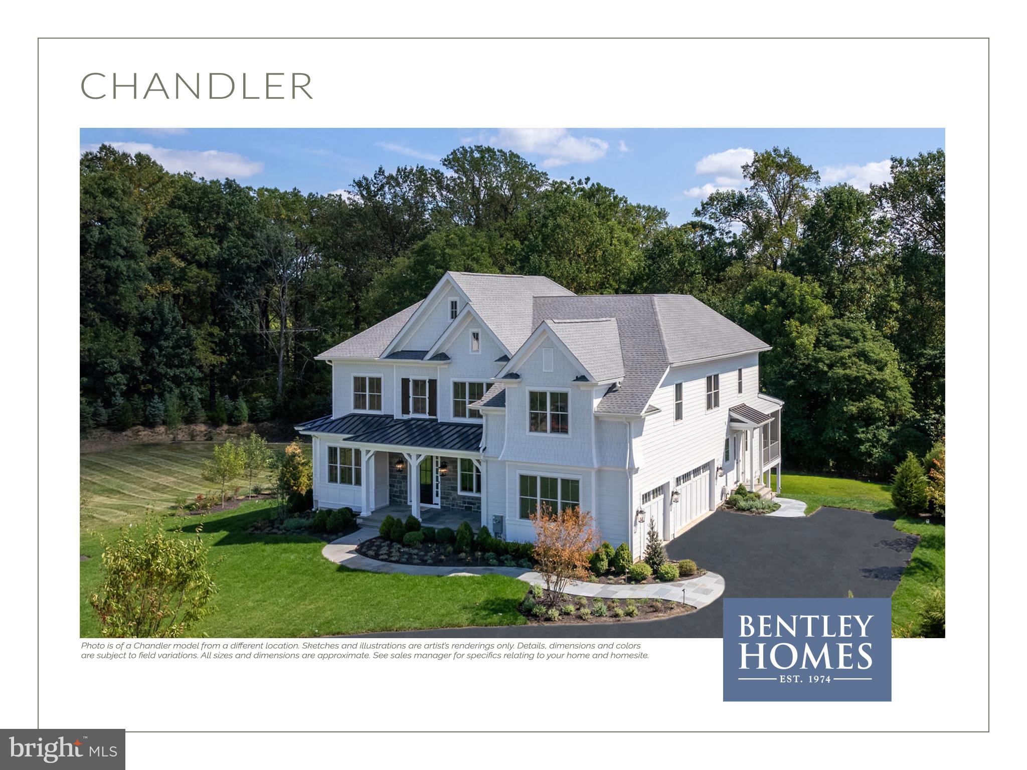 A rare opportunity to build the award-winning Chandler by Bentley Homes on an available 1.3-acre homesite at 856 Farragut Road in Berwyn. Ideally situated in Easttown Township and the Tredyffrin/Easttown School District, this exceptional location offers the best of Berwyn living with convenient access to everything the Main Line has to offer. Offering approximately 5,235 square feet of beautifully designed living space, the Chandler combines timeless Main Line architecture, exceptional craftsmanship and an expansive, open floor plan created for both everyday living and entertaining. The Chandler is featured for this homesite, with additional Bentley Homes designs—including exciting new plans currently in development—available to explore.10' FT ceilings throughout the first floor and 9' FT ceilings on the second, enhance the home's impressive sense of space. At the heart of the home is a gourmet kitchen that flows seamlessly into the main living and entertaining areas, complemented by a beautiful and expansive butler’s pantry. Generously proportioned rooms, a private home office, luxurious primary suite and thoughtfully designed secondary bedrooms provide the space and flexibility today's homeowners are looking for.Make it your own with opportunities to personalize selections and incorporate available options such as a catering kitchen, customized mudroom and enhanced outdoor living spaces for year-round enjoyment. Work alongside the Bentley Homes design and construction team to create a home tailored to the way you live.This is a proposed new construction opportunity on an available homesite; the home has not yet been built. Bentley Homes has been building distinctive residences throughout the Main Line for generations, with a reputation for quality construction, thoughtful design and attention to detail.Interior photographs shown are representative of a previously built Chandler and are intended to showcase the floor plan, craftsmanship and design possibilities. Finishes, features and selections shown may vary and may include upgrades.Come experience Bentley Homes in person. Contact Nicole Rymer to schedule a private tour of our furnished model home at Rose Glenn in Devon and learn more about the Chandler, additional home designs, 856 Farragut Road and the Bentley Homes building experience.
