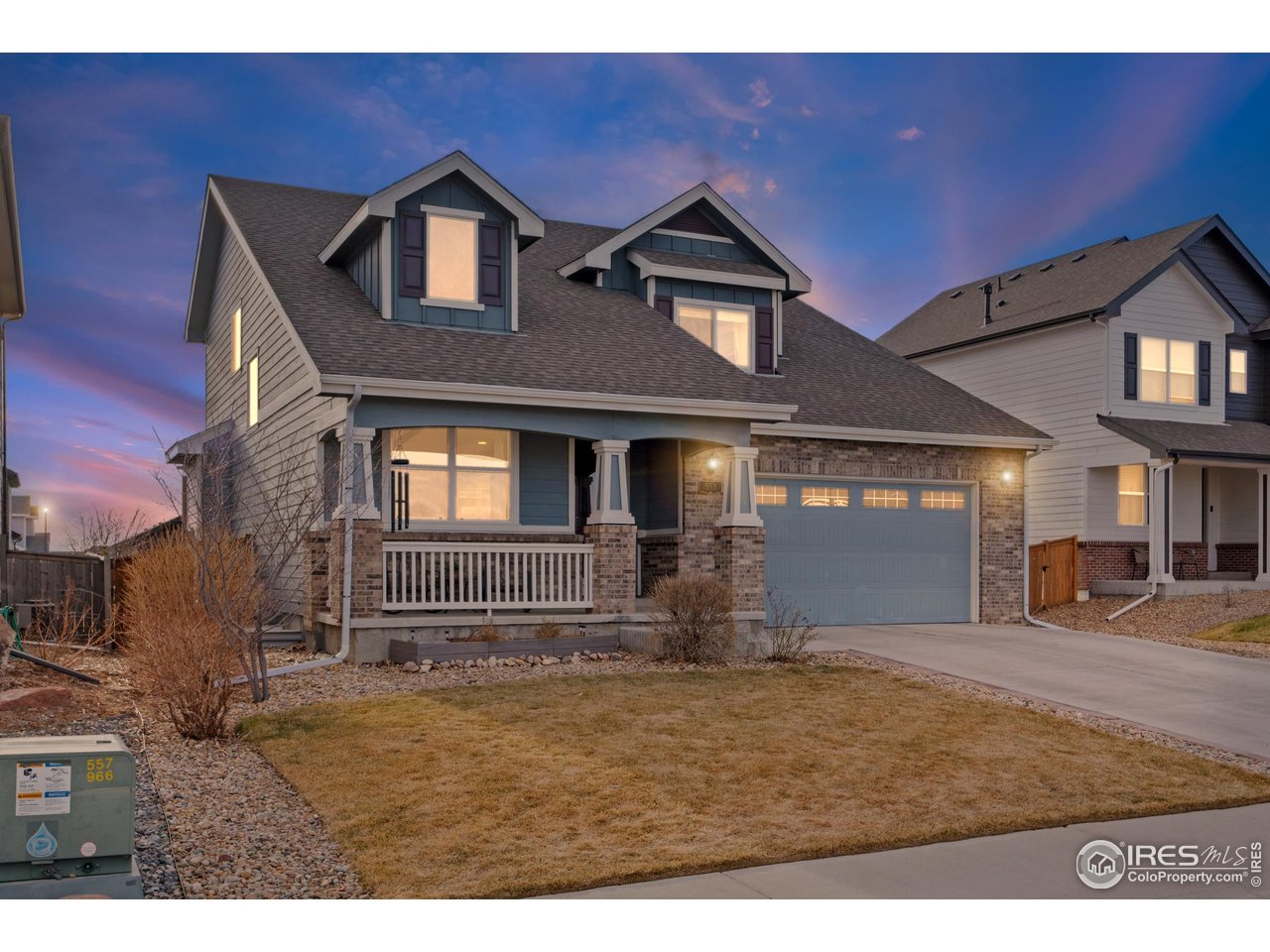 Welcome to 553 Hillspire Dr in Windsor's desirable Greenspire subdivision, where comfort, space, and location come together beautifully. This well-maintained 3 bedroom, 3 bathroom home features soaring ceilings in the main living area, warm wood floors, granite countertops, and a cozy fireplace that anchors the family room.Upstairs, the primary suite shines with a beautiful bay window and a five-piece bath, while the second-floor laundry adds everyday convenience. The extended back patio with a stunning pergola creates the perfect outdoor retreat, all within a fully fenced backyard.Just outside your front door and down the street, Windsor Lake offers a peaceful setting to enjoy fresh air, morning coffee, and unforgettable Front Range sunsets. With a full unfinished basement offering four windows and a rough-in, there's incredible room to grow and make it your own.