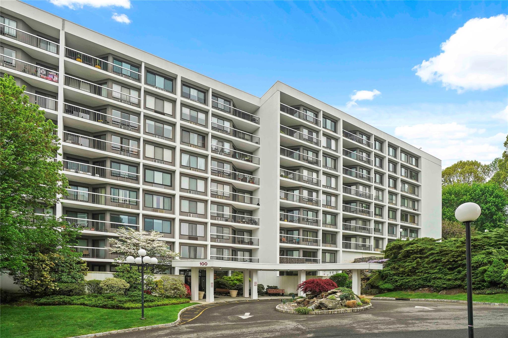 Welcome to effortless living at this sun-drenched 2 bed/2 bath corner unit in High Point! Walls of windows flood the open living and dining area, leading to your private balcony. The kitchen boasts a large pantry, sleek stainless steel appliances, and abundant cabinets. Storage is never an issue with numerous closets, including a massive walk-in in the primary suite. High Point offers unparalleled amenities: 24/7 gatehouse, pool with deck and kiddy pool, playground, 24-hour gym & sauna, clubhouse with full kitchen, party/card rooms in each building, on-site management & super, 24/7 security, bike room, private storage, and laundry on every floor. Enjoy an active social scene and meticulously landscaped grounds. This unit includes an assigned no-step entry parking spot plus ample guest parking. And the convenience is unbeatable – just blocks from White Plains' dining, shopping, Metro North, and major parkways. Embrace the exceptional High Point lifestyle!  New a/o inspections done 8/01