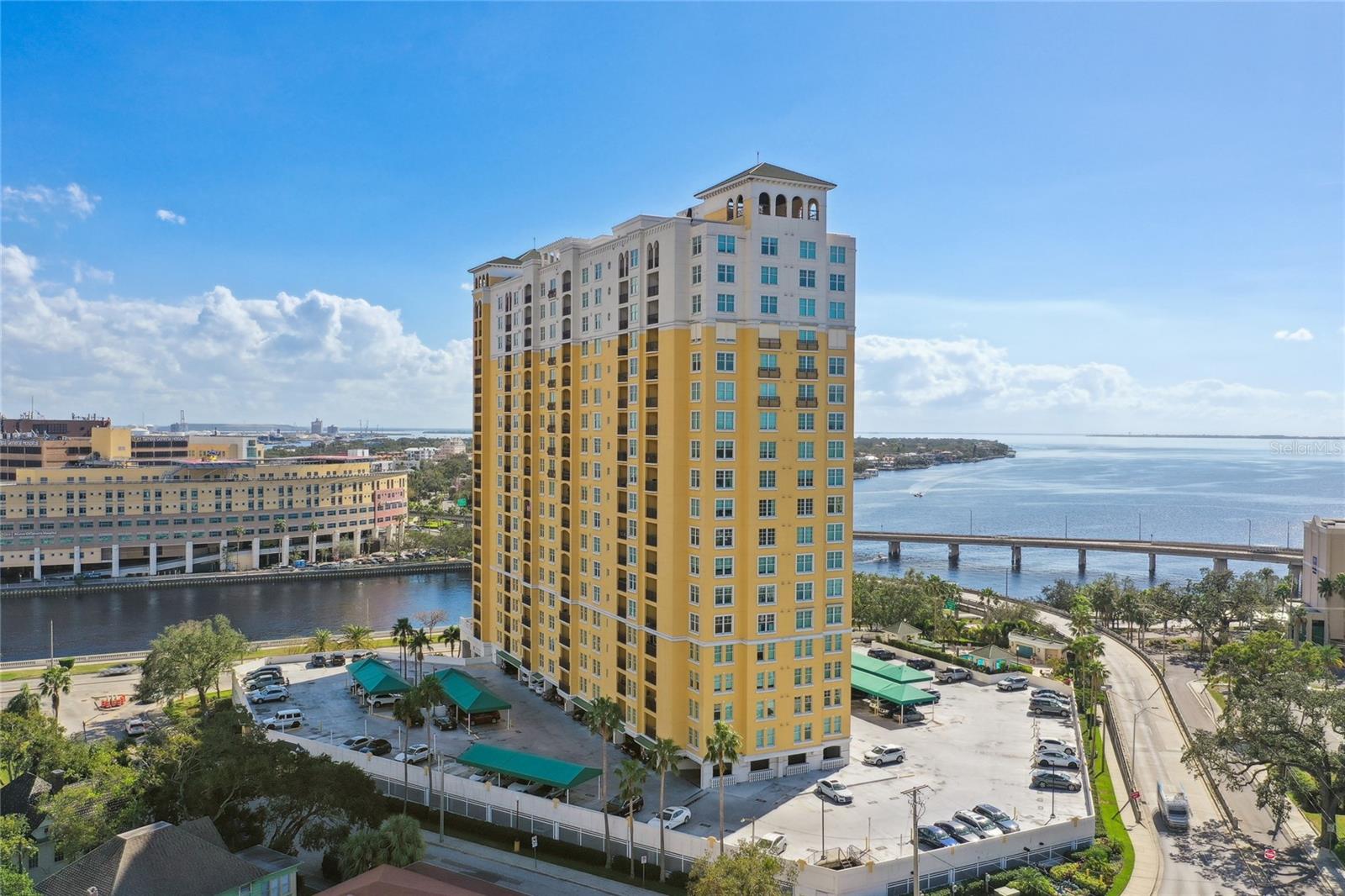 Experience the allure of living in this junior penthouse at 345 Bayshore. Boasting 1,056 sq. ft., this two bedroom, one and a half bathroom residence offers stunning, unobstructed south views of Bayshore Boulevard and Hillsborough Bay. Sold fully furnished, the unit features sleek stainless steel appliances, a brand new HVAC (April 2025), two assigned parking spots, a storage locker, and a temperature-controlled wine locker. The building’s resort-style amenities include a porte-cochère entrance, 24-hour Front Desk, a Health & Fitness Center with cardio, weights, aerobics, and sauna, as well as a heated pool and outdoor whirlpool spa. Enjoy the Entertainment Room with WiFi & library, private conference room, club room, wine cellars, and an on-site Property Management team. Located near Tampa General Hospital, the award-wining Water Street downtown district, and Hyde Park Village. This prime location offers a vibrant lifestyle with shopping, dining, and waterfront strolls just moments away. Schedule your private showing today!