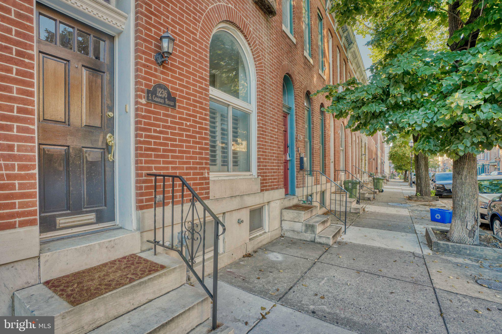 Welcome to 1236 S Charles St, a charming townhouse offering modern comforts in a vibrant setting. This spacious residence boasts 1804 square feet, thoughtfully designed across multiple levels. It's right in the heart of Federal Hill with easy access to 83, 95, 295 and 395. It is also close to the Marc train, bus routes, University of Maryland and St. Agnes.Step inside to discover gleaming hardwood floors that flow throughout the living spaces. The well-appointed kitchen is a great place to cook, featuring a convenient breakfast bar and sleek stainless steel appliances, perfect for everyday meals or entertaining. Walk out the kitchen into a patio, perfect for grilling and entertaining.With 3 bedrooms and 3.5 bathrooms, there’s ample space for everyone. Enjoy year-round comfort with central AC and forced air heating, ensuring a pleasant atmosphere no matter the season. Laundry is a breeze with the included washer and dryer.Beyond the interior, this home offers fantastic outdoor amenities. Relax on your private deck or head up to the common roof deck to enjoy the open air. A finished basement provides additional versatile space. Experience the best of urban living at 1236 S Charles St.