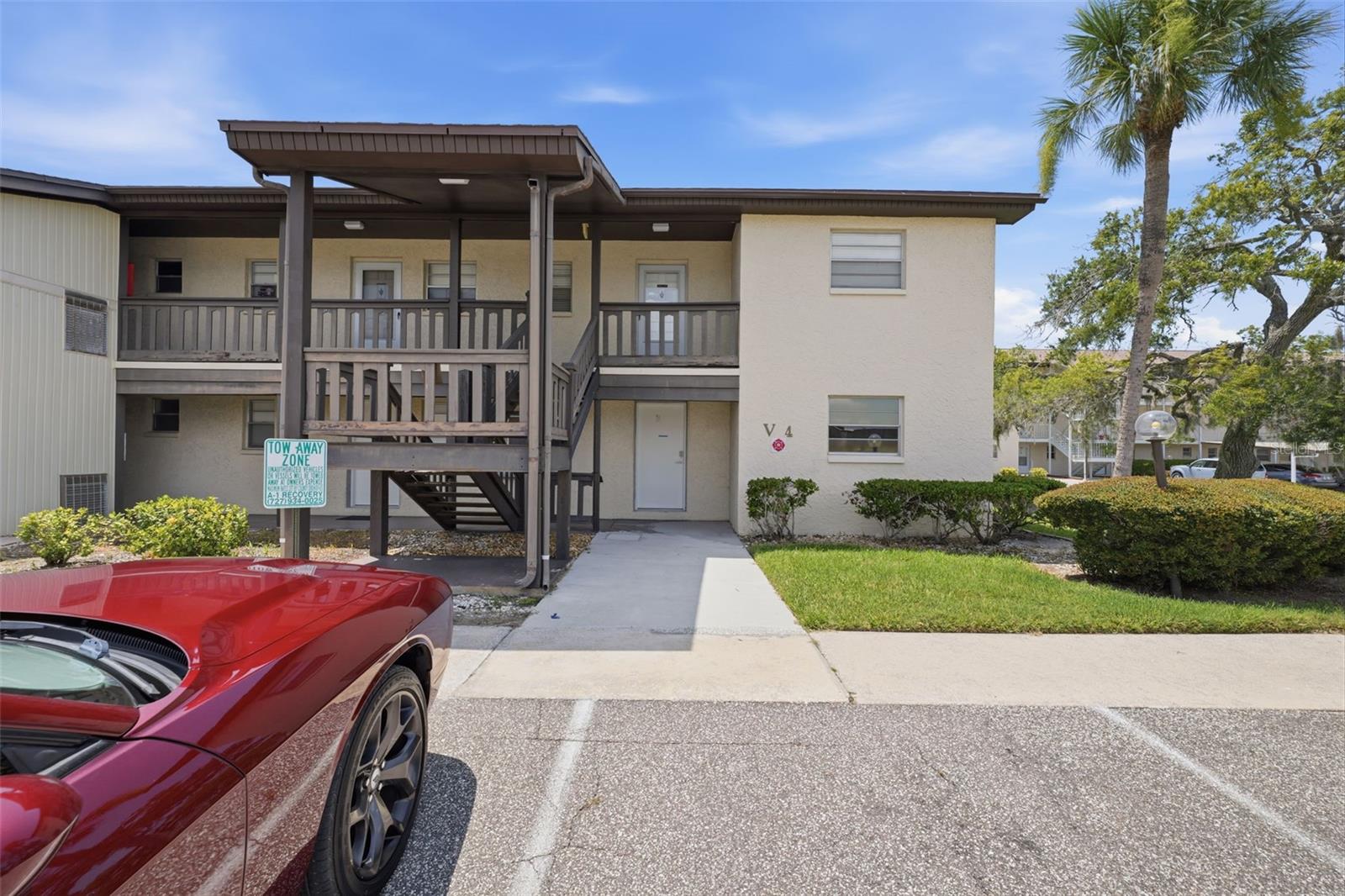 Welcome to this beautiful 2-bedroom, 1-bathroom first-floor end-unit condo in Gulf Harbors, offering the perfect blend of comfort, convenience, and relaxed coastal living.Luxury vinyl plank flooring flows throughout the home, creating a seamless and modern feel. The interior has been freshly painted and features a completely remodeled kitchen with brand-new appliances. Enjoy your morning coffee or unwind after a long day on the screened-in porch while taking in the refreshing coastal breeze and beautiful water views.The HOA fee includes water, sewer, exterior maintenance, cable, internet, and flood insurance, making this an ideal low-maintenance home or investment opportunity.The monthly HOA fee includes building and flood insurance, internet, cable, water, sewer, exterior and grounds maintenance, roof, on-site management, access to community pools and clubhouse, and assigned covered parking. Residents can also enjoy access to the private Gulf Harbors Beach Club, located just 3 miles away, for an additional $225.If you're looking for easy Florida living with beautiful water views, great amenities, and a coastal lifestyle, this condo is a must-see!