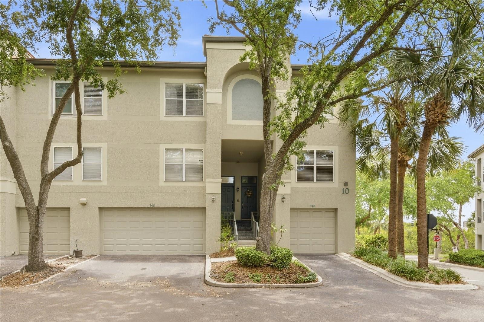 Under contract-accepting backup offers. Located in the desirable downtown Tampa, Harbour Island community, this 2-bedroom, 2-bath, 2-car garage condo offers comfortable living with peaceful views of Tampa Bay and a convenient location. The renovated condo features an open floor plan with high ceilings with plenty of natural light. The living and dining areas flow easily together, creating a functional space for everyday living. A private balcony provides a relaxing spot to enjoy the waterfront, along with the cruise ships going by. Large storage unit for storage. The kitchen includes stainless steel appliances, ample cabinet storage, large pantry, and a practical layout that connects well with the main living areas. Kitchen has Wood cabinets with soft touch closing drawers & granite counters.  Flooring includes a mix of travertine and hardwood throughout. The Primary Bedroom is Spacious with Dual closet space & hardwood floors. Guest Bedroom also has hardwood floors & walk in closet. Washer & Dryer are conveniently located in their own closet off of the kitchen.2 car garage with new garage door plus 2 extra parking spaces. Island Place is a gated community offering residents access to a pool, fitness center, tennis courts, and walking paths. The location provides easy access to Water Street, Benchmark Arena, Sparkman Wharf, Channelside, dining, shopping, and entertainment.A well-located waterfront condo that combines comfort, convenience, and access to one of Tampa’s most vibrant areas.