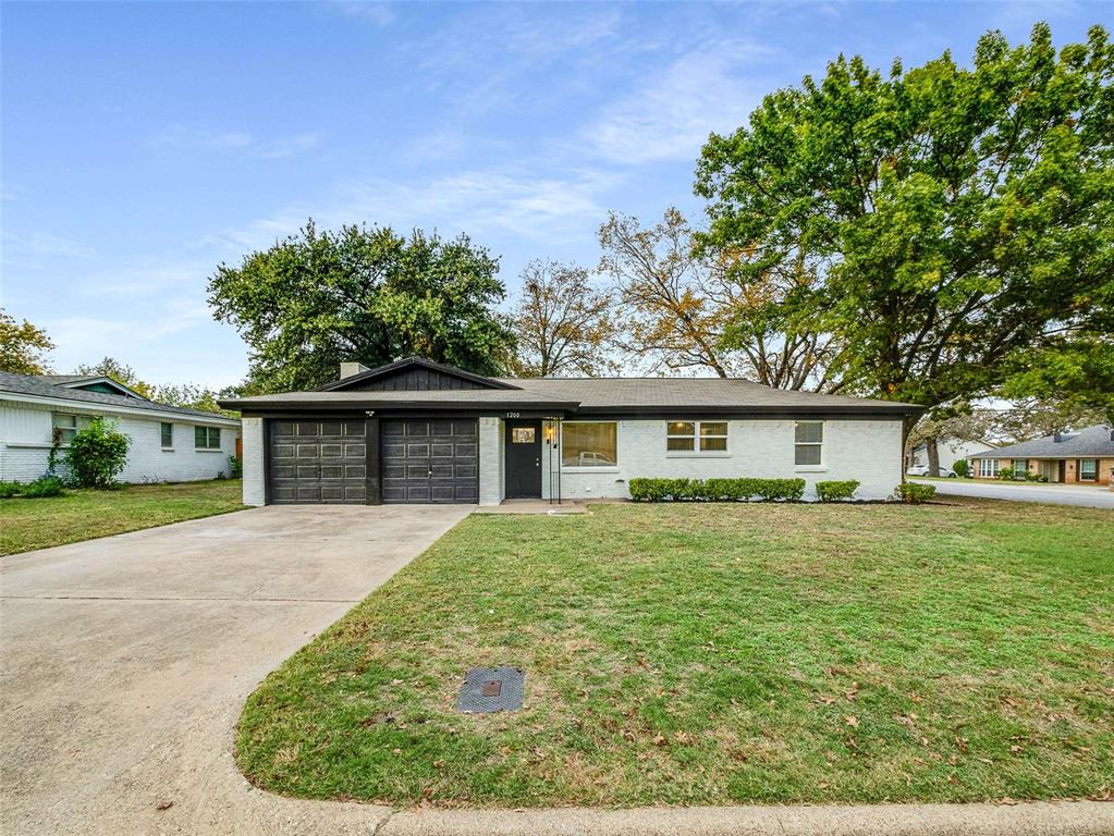 Wonderful property with so much flexibility for a growing family or a work from home family. With over 2500 sq ft of space, this beauty features 3 bedrooms, 2 full bathrooms, and an additional 1200 square foot fully independent work place, game room, family room. The options are endless here. The secondary space has its own entrance, a brand new 3 ton HVAC, all new flooring, all new paint and windows featuring 2 additional bedrooms, 1 full bath and plenty of space to make it a true family game room or man cave or extra space for guests and kids. The house boasts all new windows, new flooring, new kitchen cabinets, countertops, 2 beautiful new bathrooms and no carpet at all. The property sits on a 0.3 acre lot with plenty of yard and a massive storage building. Excellent location, in the highly desired HEB ISD school zone, minutes from shopping, highways, ad restaurants. Excellent value in the middle of everything. A must see.