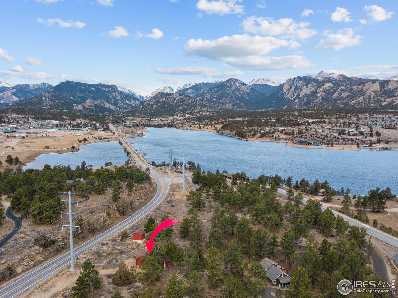 Classic, year-round cabin in Estes! Nicely maintained with newer windows, siding, roof, heating and more. Knotty pine interior and 2 native stone fireplaces in both, along with hardwood flooring and all the character you want in this special place. Rocks, trees and views define the .61/acre site and just a short walk to the Lake Estes trail system and the marina. 5 minutes to downtown shopping, restaurants, breweries and the rec-center make this the perfect little place to call home or enjoy as a weekend getaway. Great buy at $375,000!