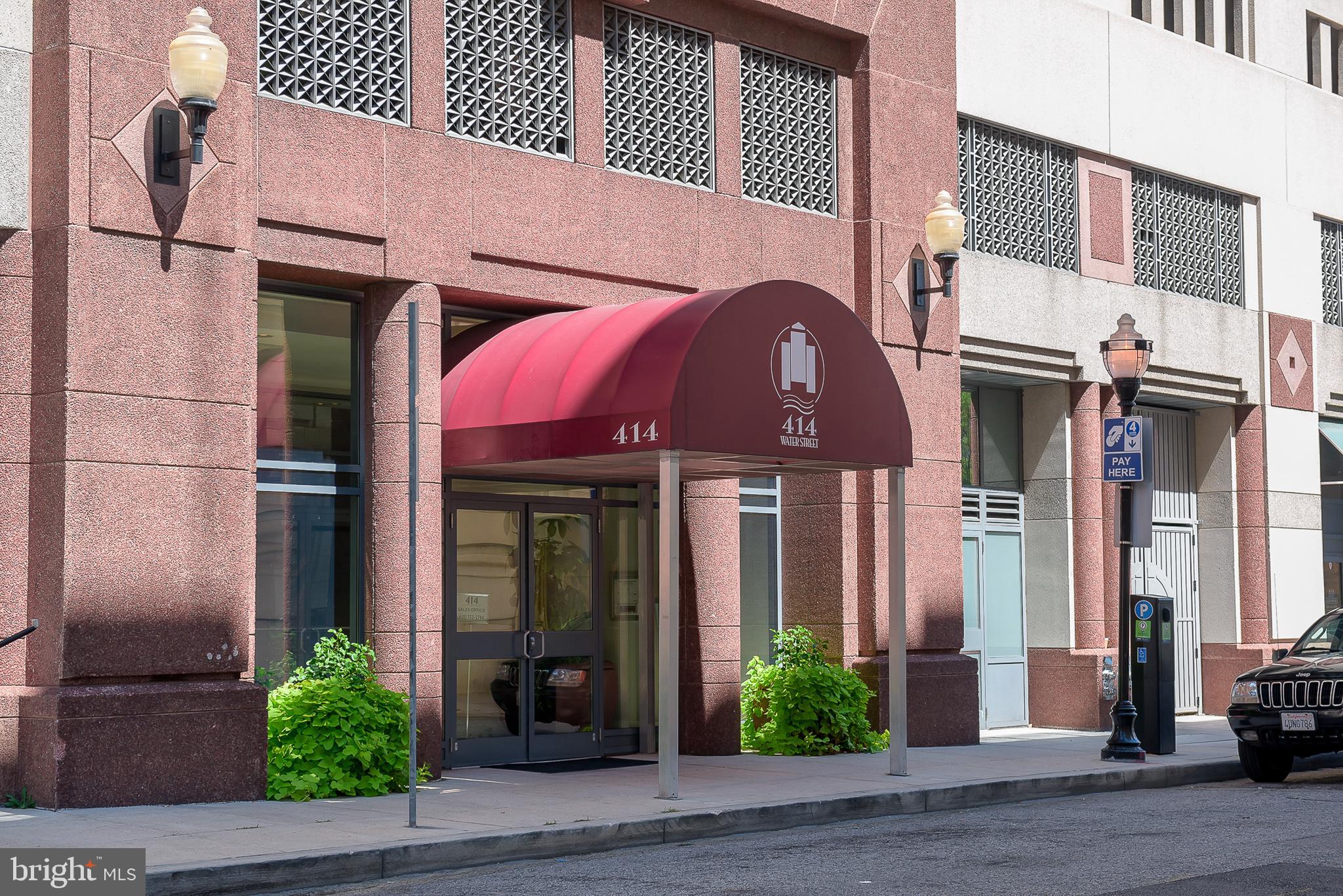 Enjoy fabulous views of Baltimore from this 26th floor condo! Inside you'll find a welcoming, tastefully updated, open space with gleaming wood floors. Your in unit washer and dryer are an added convenience! 414 Water St offers tons of amenities for residents to include 24/7 concierge for your security, parking, water, trash pickup, package pickup, pool, exercise room and community party room.Enjoy luxury living in close proximity to all that downtown Baltimore has to offer!