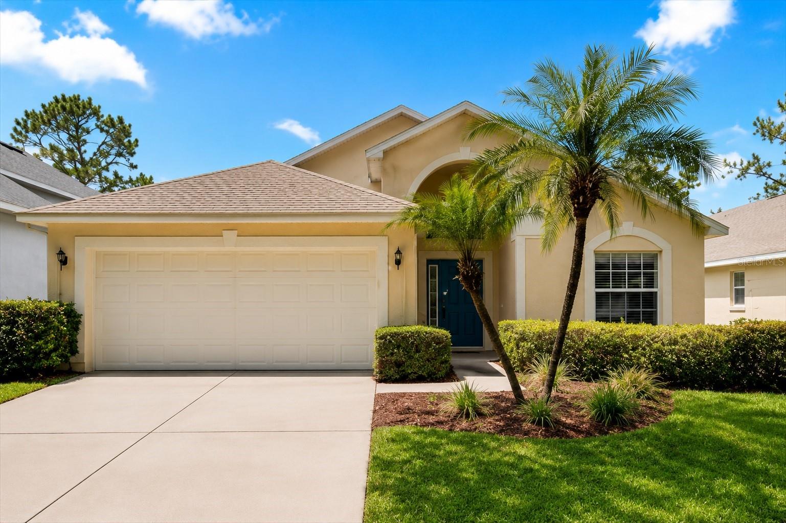 Located in the highly sought-after gated golf community of Southern Dunes in Haines City, this beautifully maintained 3-bedroom, 2-bathroom heated saltwater pool home offers golf course views, short-term rental flexibility, and the perfect blend of comfort, lifestyle, and investment potential. Whether you’re searching for a primary residence, vacation home, or Airbnb investment property near Disney, this home checks all the boxes. Surrounded by swaying palm trees and lush tropical landscaping, the home welcomes you with vaulted ceilings, abundant natural light, and an open-concept layout designed for both relaxing and entertaining. The spacious living area flows seamlessly into the formal dining space, while large windows showcase peaceful outdoor views throughout the home. The kitchen features granite countertops, rich wood cabinetry, matching appliances, and a cozy breakfast nook surrounded by aquarium-style windows overlooking the pool area, creating the perfect setting for morning coffee or casual dining. The split-bedroom floor plan provides added privacy, with a spacious primary suite featuring private lanai access, a large walk-in closet, dual vanities, and a walk-in shower. Two additional bedrooms offer flexibility for guests, a home office, or additional sleeping accommodations for vacation rental guests. Step outside to your private screened lanai overlooking the sparkling heated saltwater pool and spa with beautiful golf course frontage along the 6th hole. Whether enjoying sunset views, entertaining guests, or spending quiet evenings poolside, this outdoor space captures the very best of Florida living. Southern Dunes is one of Central Florida’s most desirable gated golf communities, known for its 24-hour guarded entrance, championship golf course, community pools, tennis courts, playground, and low HOA fees. Conveniently located near shopping, dining, major highways, and Central Florida attractions including Walt Disney World, this property offers exceptional accessibility for homeowners and vacation guests alike.SPECIAL FINANCING INCENTIVE AVAILABLE! Why wait for rates to come down? Qualified buyers may be eligible for a lender-paid 1-0 temporary rate buydown providing a first-year payment equivalent to an interest rate 1% lower than the note rate, with no increase to the standard note rate. Buyer qualification required. Subject to lender approval and program guidelines. Contact listing agent for details.