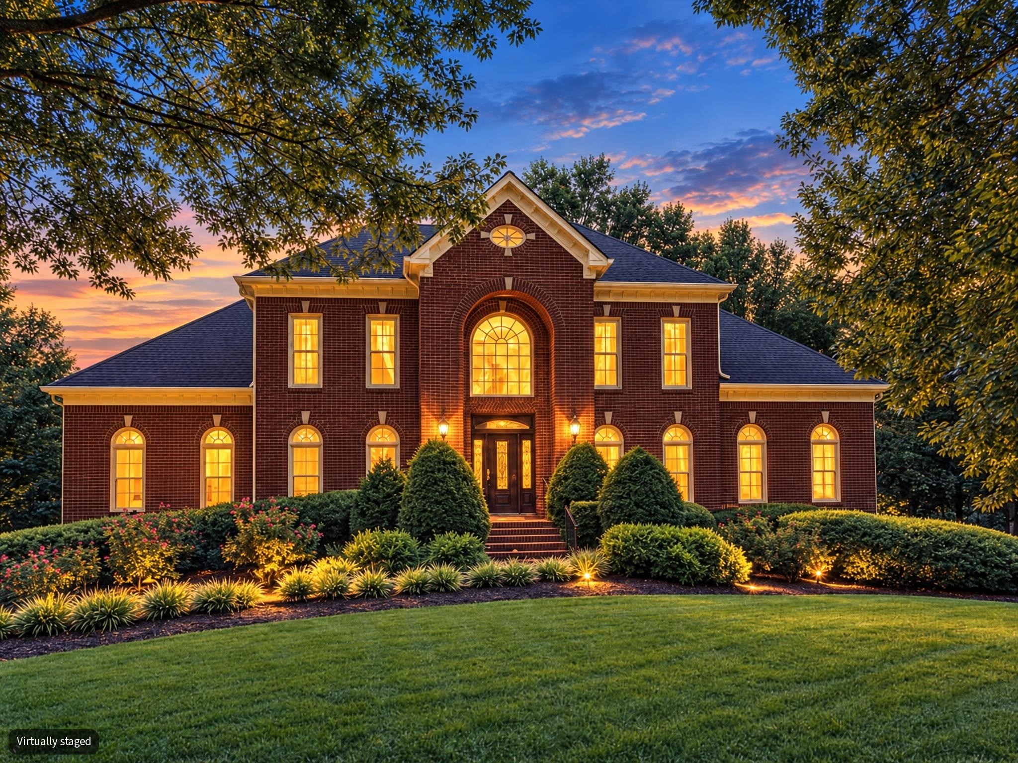 NEW LISTING!! The owners have loved this home w/stunning, private pool + 3479 SF of cool decking, gardens + irrigation on over an acre.  As you enter the 18' tall foyer (13' x 12') w/grand sweeping hardwood staircase--don't miss the lead glass front door, side lights, transom + large 2nd floor window.  On the right is a private office w/transom window above the door, built in bookcases, 2 windows w/plantation shutter/arched transom and double door to the living room.  On the left is a spacious dining room, 2 windows w/plantation shutter/transom, chair rail + wainscotting.  The kitchen has white cabinets w/undermount + upper lighting, stainless steel appliances, gas cook top, desk, granite counters w/bar seating + casual dining w/6 windows that is OPEN to the den w/19' vaulted ceiling + white beams.  The den has built in TV+ shelves + walk-in craft/game closet + leads to the awesome 468 SF porch + pool.  The living room has a beautiful fireplace w/7' mantle + wall of bookcases, 10 recessed lights + 2 sliding glass doors to the porch. The true Primary bedroom is on the main floor w/13' vaulted/tray ceiling, 3 windows w/plantation shutters/arched transoms, 2 walk-in closets w/drawers/shelves, spacious shower, separate tub, lots of counter space + 2 sinks.  Upstairs are 3 bedrooms.  The upstairs primary is 17' x 13' with 11' x 9' closet, 10' of counterspace + double sinks. The other 2 spacious bedrooms have large closets and a Jack and Jill bath.  Over $300k of improvements: $60k pool updates, $40k screened porch (26' x 18') , $35k roof, $30k windows, $22k interior painting, $20k pool full bath + mudroom cabinets, 10' counter, refrigerator, etc.  $17k gorgeous sand + finish hardwoods + bedroom carpet, $15k generator, $5k door/shelves in office. Unfinished1495 SF tall crawlspace. Top Brentwood schools, quick access to I-65, 6 blocks to the new 52 acre Windy Hill Park (Google it).with 400 meter loop trail, covered picnic tales, playground, etc.