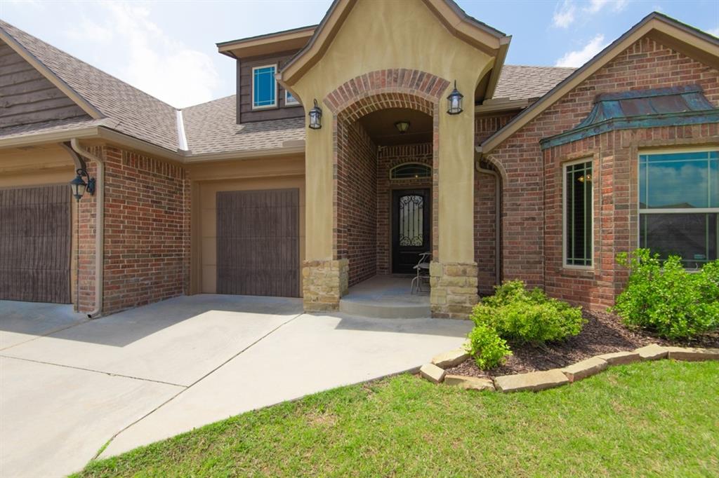 4 bed, 2 bath home in Rock Creek addition, Moore Schools. Spacious living area with crown molding and floor-to-ceiling stone fireplace. Kitchen features granite countertops, raised bar, and custom cabinetry. Additional highlights include built-in linen storage and mud bench. Conveniently located near Tinker AFB, shopping, and dining. Neighborhood amenities include pool, clubhouse, and playgrounds.Lease terms: 1-year lease, $55 application fee per adult, minimum 600 credit score. Pets with owner approval, $250 non-refundable pet fee, $30/month pet rent.