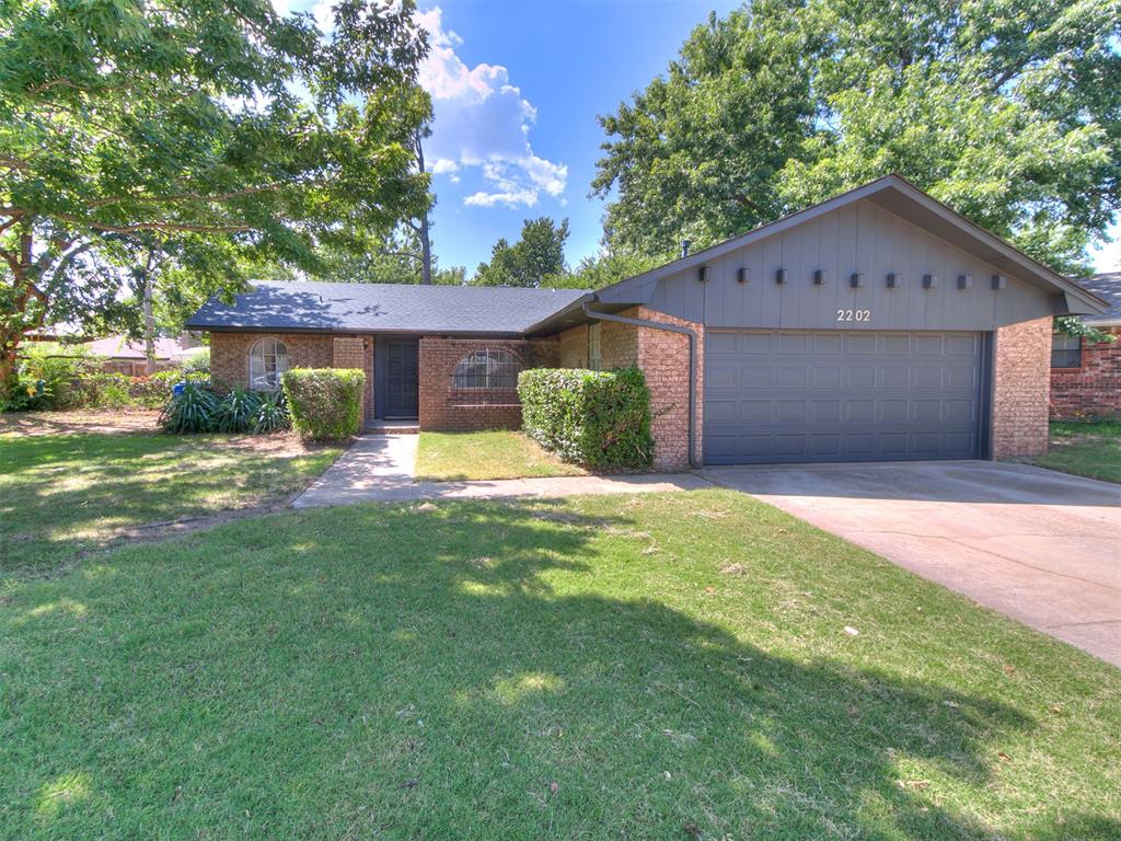 Fresh, stylish and move-in ready! Tucked into a quiet cul-de-sac, this beautifully updated brick home offers a welcoming blend of modern finishes and comfortable living. Recent interior and exterior paint create a crisp, polished look, while the renovated kitchen provides an attractive and functional space for everyday meals and entertaining. Both bathrooms have also been thoughtfully updated with fresh, contemporary finishes. The inviting living room is anchored by a wood-burning fireplace, adding warmth and character to the home. Outside, the generous lot offers plenty of room to relax, garden, play or entertain, with a patio for enjoying the outdoors. An attached garage provides additional parking and storage. A newer roof (2021) adds even more peace of mind. Conveniently located within walking distance to OU games, and located near shopping, dining and major roadways, this refreshed home is ready for its next owner to move right in and enjoy!
