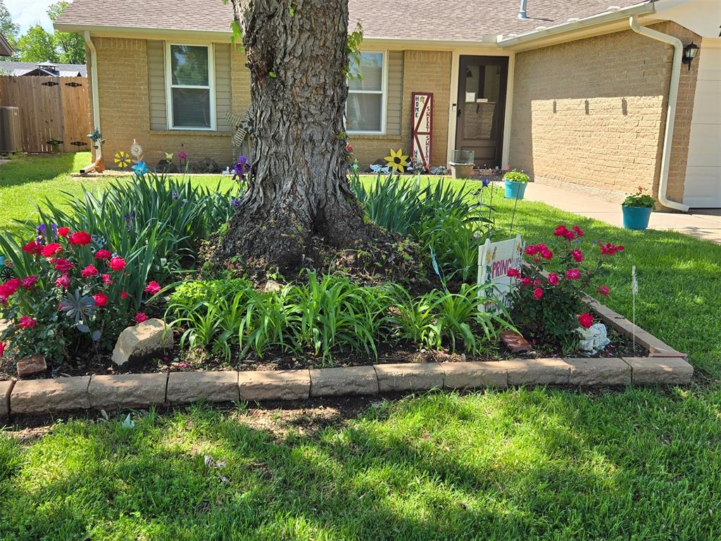 Welcome to this well-maintained home nestled in a quiet neighborhood. Enjoy outdoor living on the covered patio with an impressive 8ft fence along the back of the yard.Inside the home offers fresh new paint and a wood burning fireplace that creates a warm, inviting atmosphere. The spacious pantry provides excellent storage. Major updates include a new roof, gutters and garage doors in 2026. The HVAC was replaced in 2021 ensuring comfort year round. Additional improvements include a shed in 2019 and hot water heater in 2025. This move-in ready home combines thoughtful updates, privacy and a serene setting-an excellent opportunity you won't want to miss.