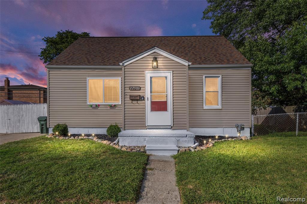 Check out this beautiful, three bedroom home located in the heart of Saint Clair Shores!  Updated kitchen and bathrooms.  Fresh paint throughout and stainless steel appliances making it move in ready!  Large, fenced in yard and basement for all your storage needs.  Walking distance to both the coveted Nautical Mile and downtown Saint Clair Shores!