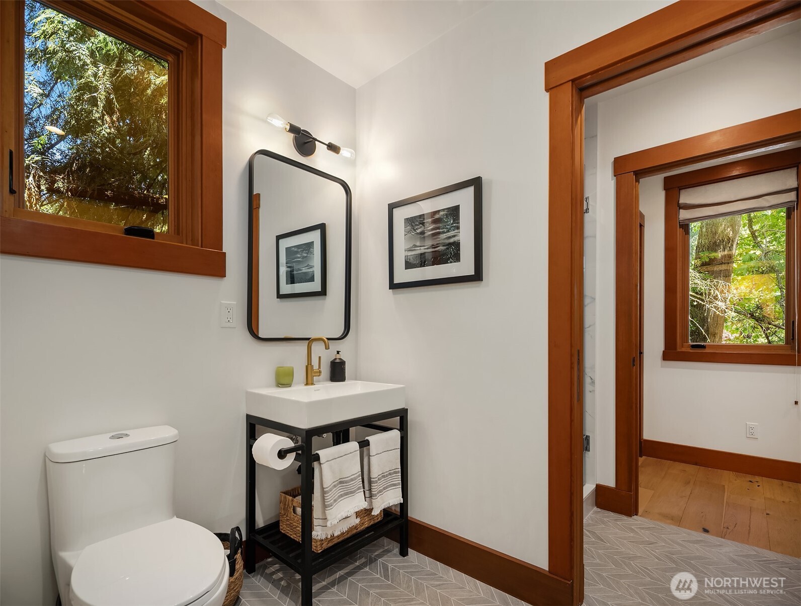 Updated bathrooms