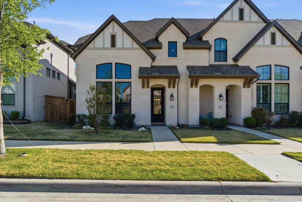 Welcome to 14429 Greymoore Circle in the highly sought-after Walsh community in Aledo, TX. This beautifully maintained 4-bedroom, 3-bathroom townhome offers modern living with upscale finishes throughout. One of the largest townhomes in the neighborhood, this home features upgraded flooring, designer lighting, an elegant staircase, quartz countertops, custom cabinetry, and stylish tile selections. This home offers a bright, open-concept layout ideal for both everyday living and entertaining. Kitchen appliances, washer, and dryer are included. Residents of Walsh enjoy access to exceptional amenities, including a state-of-the-art athletic club, resort-style pools, scenic lakes, walking and biking trails, tennis courts, a makerspace, and a village market. HOA included.
