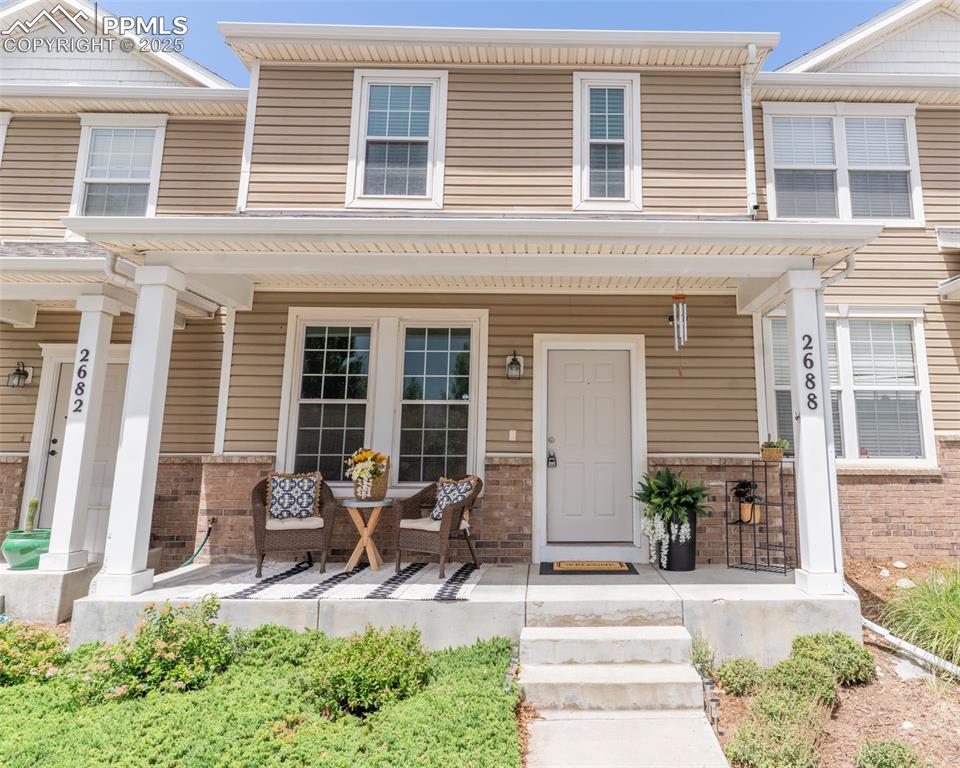 Welcome to your new home! This beautifully maintained 2-bedroom, 1.5 bath townhouse offers 1,178 square feet of comfortable living space, and is thoughtfully updated to blend style and functionality. 
Step inside to find fresh paint and updated fixtures that create a bright, modern atmosphere throughout. The living room, hallway, and stairs feature brand-new carpet, adding warmth and comfort underfoot. The kitchen and downstairs bathroom have beautiful hardwood.
Upstairs, both spacious bedrooms boast walk-in closets and double windows flooding the rooms with natural sunlight. 
Enjoy peace of mind with recent upgrades including newer water heater in 2021, new double pane windows throughout in 2019 with a transferable warranty, as well as central A/C installed in 2018 to cool off during hot summer days. Townhome also comes with 1 assigned parking and another parking pass. 
Relax and unwind on the oversized front porch, perfect for morning coffee, evening drinks, or just soaking up the neighborhood vibes. 
Don't miss this move-in ready gem!  Schedule a showing today!