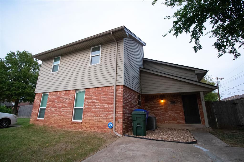 Great opportunity to own a nice duplex close to the University of Oklahoma Campus.  This duplex has recently had a class 4 hail resistant roof put on.  One side is currently being renovated with new granite counter tops and tile backsplash, stainless appliances, and with a new tub/tiled bathroom.  The other side is leased at $1075.  This duplex is in great shape but has potential for improved rents.  Listing broker is an owner of the LLC that owns this duplex with real estate license # 071687.  Each unit is separately metered and tenant pays utilities.  Each unit has central heat and air, all kitchen appliances, washer/dryer hookups, and fenced yards.