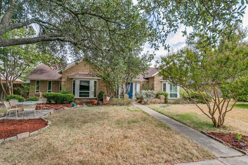 Welcome to 3806 Timberlake Drive, a home bursting with character, charm, and potential in the heart of Plano! Featuring 4 bedrooms, 2.5 bathrooms, two spacious living areas, and a dedicated office, this home offers a versatile floor plan with plenty of room to make it your own. Step inside to discover original herringbone wood flooring, stunning exposed wood beams, vaulted ceilings, charming arched doorways, and a cozy fireplace that create a warm, inviting atmosphere. The spacious kitchen offers abundant cabinetry and opens to an additional living area, while the private backyard courtyard provides a charming space to relax or entertain. Full of distinctive architectural details and endless possibilities, this home is ready for its next chapter!
