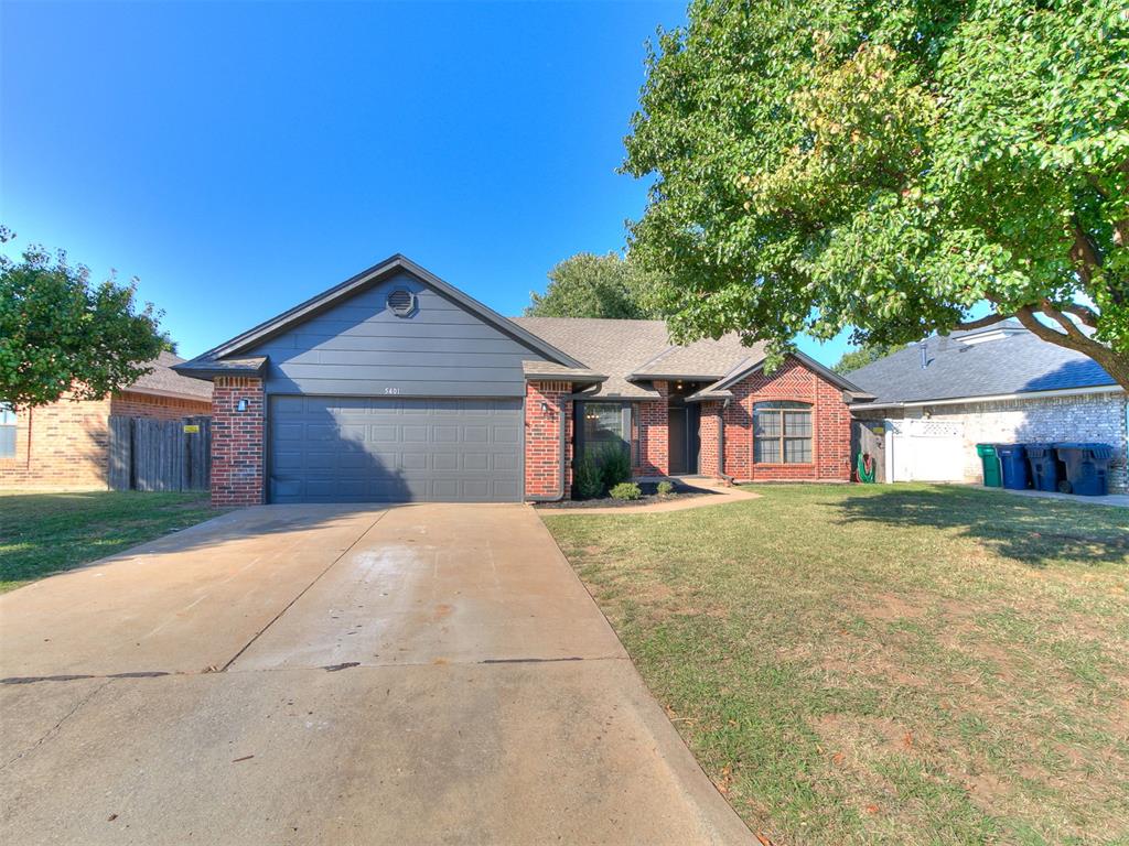 *** OPEN HOUSE *** Sunday * October 12th * 2-4 pm *** Conveniently located with quick access to I-240, this beautifully updated brick home offers nearly 2,000 square feet of comfortable living space in the desirable Moore School District. Built in 1989, this 3-bedroom, 2-bathroom home has seen extensive interior updates. All new flooring, kitchen appliances, lighting, total bath remodels, and new sliding patio door giving the home a fresh, move-in-ready feel. New interior paint and no more popcorn ceilings. You will find two spacious living areas perfect for entertaining or relaxing, while the exterior showcases classic curb appeal in a well-established Oklahoma City neighborhood. The loft upstairs could be used for a multitude of purposes - including enclosing a wall for additional bedrooms. Don't miss your opportunity to own this thoughtfully refreshed property with modern touches in a prime location. NEW ROOF in 2024.