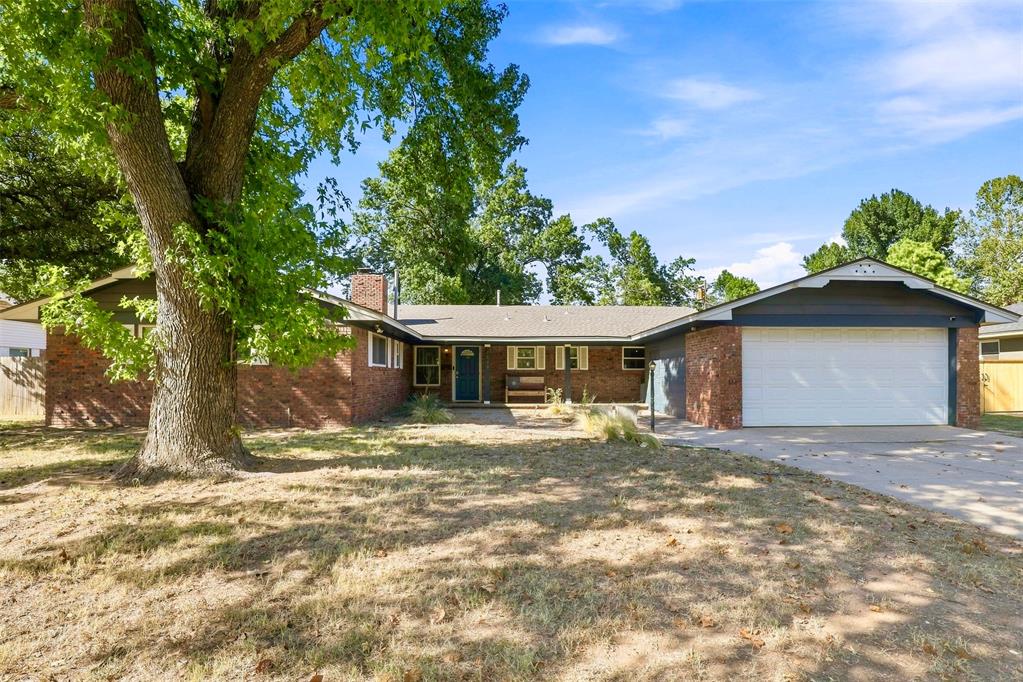 Welcome to 2603 Brentwood Drive! Situated on a spacious .29-acre lot in the heart of Norman, this 4-bedroom, 3-bathroom home offers an incredible amount of space, a private in-ground pool, an oversized tandem 3-car garage, and several major updates already completed.Inside, two generous living areas provide plenty of flexibility, including a cozy fireplace and a bay window overlooking the backyard and pool. The kitchen features granite countertops, ample cabinet space, a breakfast nook, and an adjoining formal dining area perfect for entertaining. All four bedrooms offer generous space, while the primary suite provides plenty of room to create your own private retreat.The oversized tandem 3-car garage provides excellent space for multiple vehicles, additional storage, a workshop, or recreational equipment, along with an in-ground storm shelter for added peace of mind.Several significant improvements have already been completed, including roof & plumbing replaced in 2021, double-pane windows installed in 2022, new pool pumps in 2024, and a brand-new electrical panel in the garage. Step outside to a spacious backyard centered around the in-ground swimming pool—an ideal setup for entertaining, relaxing, and enjoying Oklahoma summers.Conveniently located near shopping, dining,3 minutes to I-35, and 10 minutes the University of Oklahoma, 2603 Brentwood Drive combines an established Norman location with a hard-to-find combination of space, a private pool, tandem 3-car garage, and valuable updates.