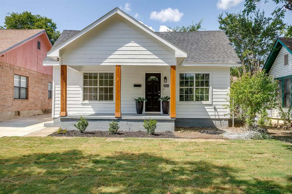 Just steps from the heart of the Stockyards, this beautifully updated 3-bedroom, 2-bath home blends classic charm with modern style. Recent renovations include all-new flooring, fresh interior and exterior paint, new siding, and a brand-new roof. The freshly poured driveway, lush new sod, and inviting front porch create stunning curb appeal. Inside, the kitchen takes center stage with custom cabinetry, brand-new appliances, and a thoughtful layout perfect for cooking and entertaining. With stylish updates throughout and a location that’s hard to beat, this move-in ready home is a rare find in one of Fort Worth’s most vibrant neighborhoods.
