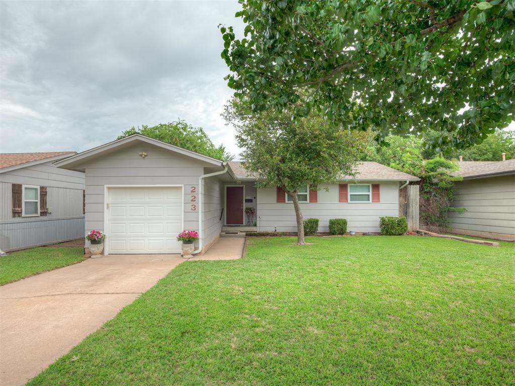 This 3 bed, 1 bath, 1 car garage home has an open floorplan, and is an ideal opportunity for a first time buyer, investor, or anyone trying to get into Edmond schools or UCO (have you looked at dorm pricing lately?) for under $180,000.  The best part is, since 2008 everything from the studs in have been redone. Meaning all new electrical, plumbing, insulation, cabinets, paint, fixtures, windows, and patio door! The home is located within walking distance to elementary and high schools, and is conveniently located close to downtown Edmond, shopping, restaurants, and major interstates. The home sits on a double lot, with plenty of room to enjoy Oklahoma's beautiful sunsets, and a storm shelter to stay safe from seasonal storms. Schedule your private showing today.