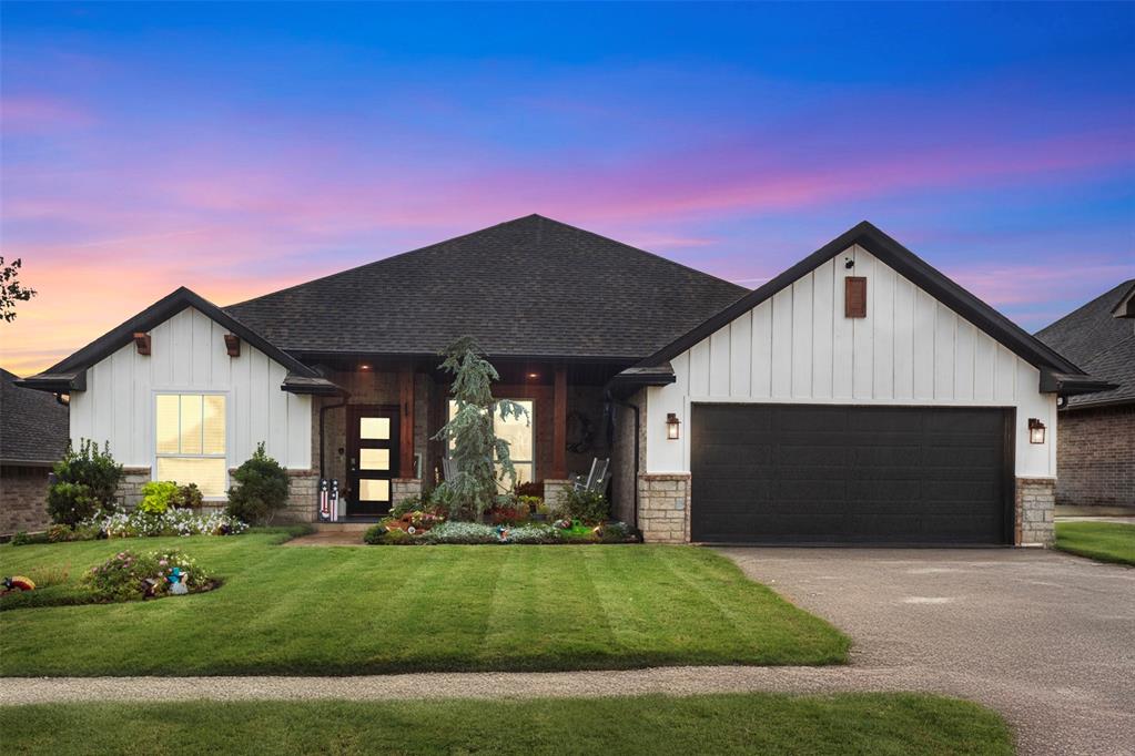 THIS MOVE-IN READY Chelsea Elite Floor Plan in the Castleberry Addition is located in the top-rated Deer Creek School District! Immaculate 4 bed, 2.5 bath home with custom upgrades throughout, in this desirable neighborhood. Ideal for multi-generational living, this home features a private in-law suite, or versatile Teen or Guest Quarters, with sliding barn door entry, and an open-concept layout perfect for entertaining. The Chef’s Kitchen includes white quartz countertops, Samsung SS appliances, soft-close maple wood cabinetry, a farmhouse sink, gas cooktop & vent hood, under-cabinet LED lighting & custom blinds w/special upgraded lighting throughout the home. The Living area offers seamless flow and comfort. Smart home features include a REME Halo Air Purification System, SMART security, tankless water heater, 16 SEER HVAC & Fireguard45 construction for enhanced energy efficiency and peace of mind. Pet-friendly additions include Bluetooth-enabled cat door, a custom hideaway kitty doorway into the office closet, and a fenced dog area. And with the REME odor-reducing allergen & air purification system, there is no need to worry about your home. Outdoor living shines with the beautifully landscaped yards, covered patio w/ceiling fans, blue porch decking, charming gazebo, rain barrels, 1980s vintage metal garden gate, side fencing & vibrant plantings include a peach tree, lilacs, japanese maple, crape myrtle, and rose of sharons. And it doesn't stop there...as a resident you'll enjoy exclusive access to the community amenities: swimming pool, fitness center & playground. A perfect environment for growing families or anyone seeking quality of life in a well established neighborhood.  THIS IS A MUST SEE HOME AND IT WON'T LAST LONG!