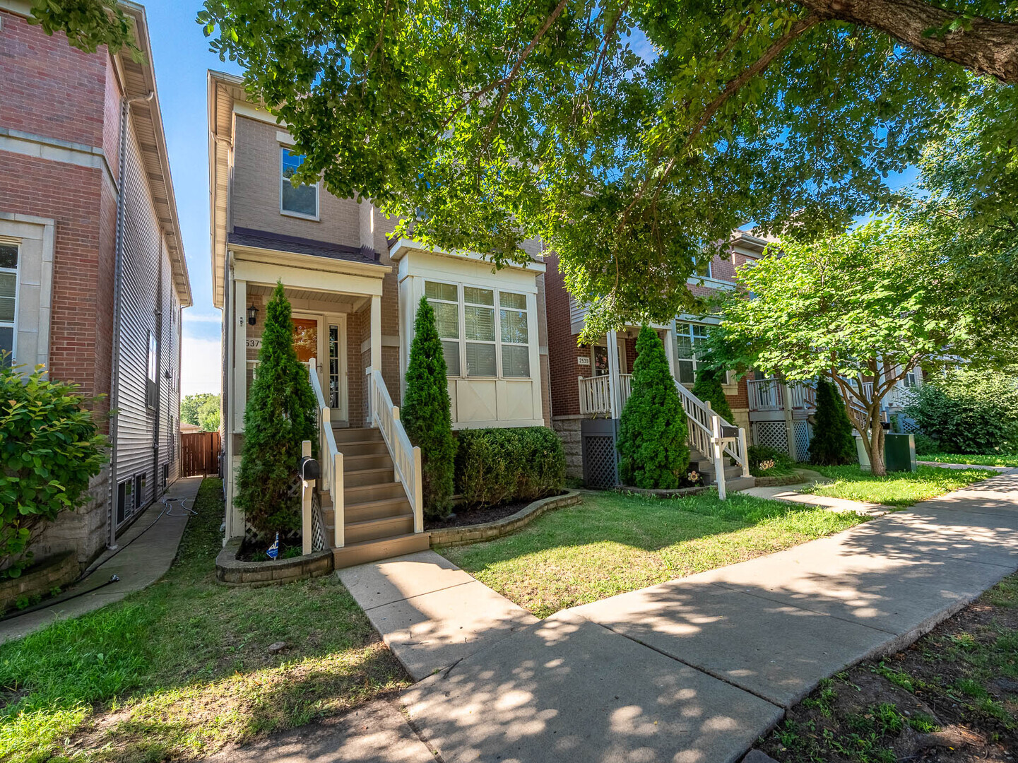 Updated Single Family- Welcome Home! Kitchen with all stainless-steel appliances. Beautifully refinished hardwood floors and freshly painted throughout! Full finished basement with additional full bath. 2 Car garage. This is a must see! Close to all accommodations including schools, parks, shops, restaurants and more! Not for rent or lease