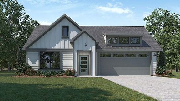 Justin — 4 bed | 2 bath | 1831 sq ftDiscover the Justin plan, one of our new homes in Horn Valley North in Yukon. With 4 bedrooms, 2 bathrooms, and 1831 square feet, this home offers space and comfort. Secondary bedrooms are thoughtfully placed near the entry, leading you into the open-concept living spaces. The kitchen showcases shaker-style cabinets, stainless steel appliances, a pantry, and a central island with sink and dishwasher. At the back, the primary suite provides privacy with an adjoining bath and a generous walk-in closet. This home includes our Home Is Connected&#174; smart home package — featuring a camera doorbell, control panel, Kwikset&#174; keypad lock, and smart switches. It also comes with a fully sodded yard and a front landscaping package for added curb appeal. This design blends function and style, making it perfect for families searching for new homes in Oklahoma City.