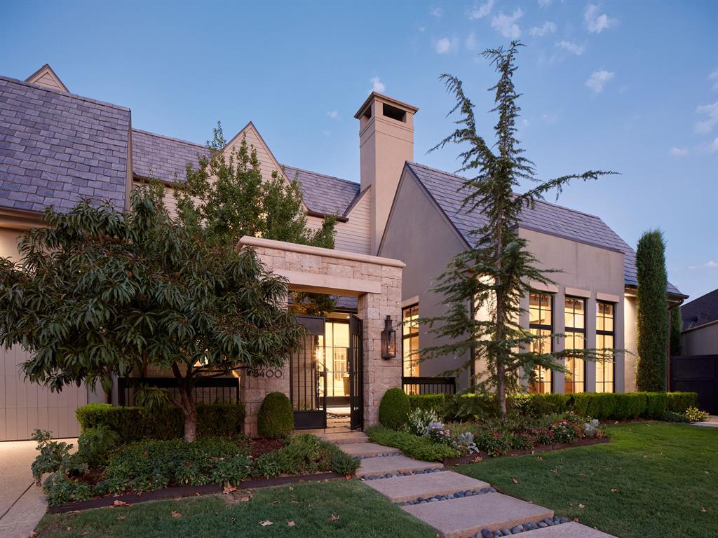 Set behind the gates of Elmhurst Court, the four-bedroom residence begins with a stone and wrought-iron enclosure that gives way to an intimate courtyard of flowering beds and a sculptural Japanese rain chain. It is an arrival composed in layers, revealing the house gradually rather than all at once.Inside, Generous wall space, soaring ceilings and carefully considered sightlines create a natural setting for a collection. Daylight moves freely through the rooms, while architectural lighting and electric shades offer complete control over how each piece—and each space—is experienced.The main-level primary suite favors restraint, with a warm, natural palette that allows texture and proportion to take the lead. Its bath includes dual sinks and a soaking tub before flowing directly into the primary closet complete with a washer & dryer. A second bedroom on the main floor, complete with an en suite bath, can remain a private guest room or become an office with a distinctly residential point of view.Upstairs, two additional en suite bedrooms sit on opposite sides of a large bonus room, giving the second level both separation and purpose.Beyond the interiors, a private pool and quietly moving water feature extend the home’s sense of composition outdoors. It gives you the feeling you're at your own personal resort within one of the Nichols Hills area’s most closely held gated communities—collected, considered and entirely its own.