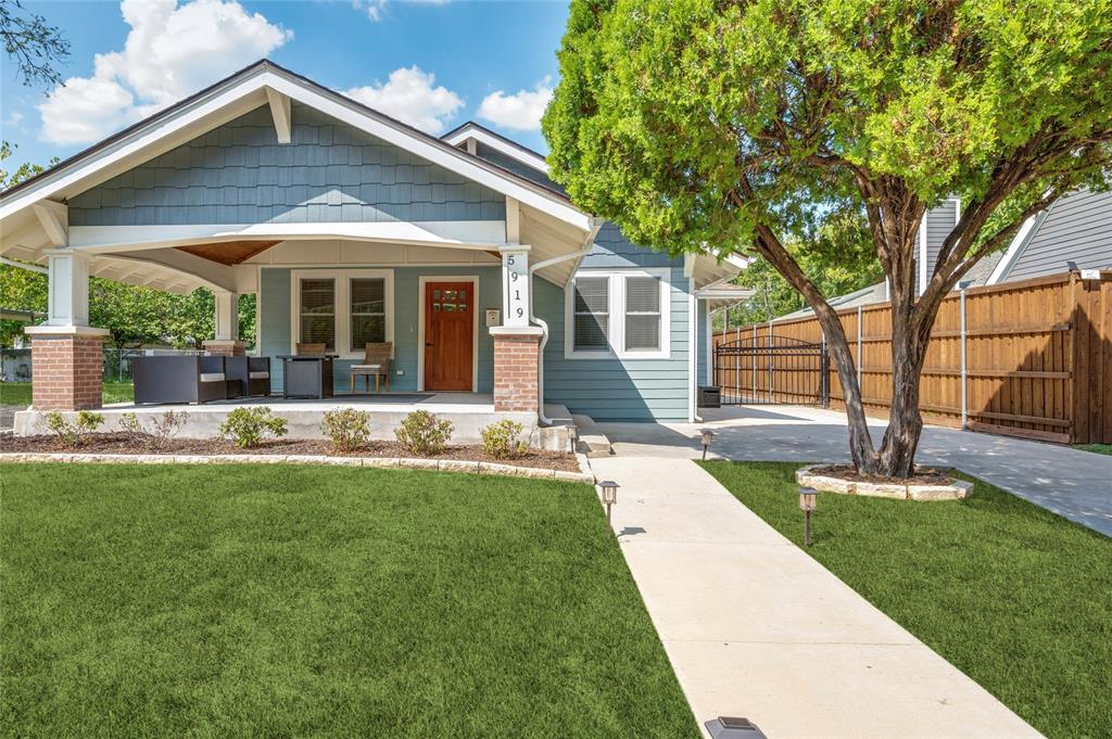 Discover the perfect blend of historic charm and modern convenience in this 1920s bungalow, meticulously updated in 2023 for today's lifestyle. Nestled on a deep, expansive lot with ample space to add your dream pool, this 3-bedroom, 2-bathroom gem offers timeless appeal with energy-efficient upgrades including all-new electrical, plumbing, siding, windows, HVAC, roof, and insulation—ensuring lower utility bills and peace of mind. Never run out of hot water with a commercial grade, tankless hot water heater. 
Step inside to a beautifully open floor plan that flows seamlessly from room to room, bathed in natural light. The heart of the home is a sleek, modern kitchen designed for entertaining, featuring high-end appliances like an ice maker, a dedicated coffee bar with its own sink, a built-in wine cooler and a new ventilation hood. Whether you're hosting gatherings or enjoying quiet evenings, this space combines functionality with style.
The bedrooms provide cozy retreats, while the updated bathrooms boast contemporary fixtures. French doors lead to a large, covered patio providing shade for entertaining and barbecues. Outside, the generous lot invites endless possibilities for outdoor living, gardening, or relaxation. Don't miss this rare opportunity to own a piece of history reimagined for the future—schedule your viewing today!