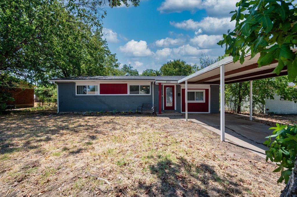 Check out this cutie in the heart of Moore-just behind Warren Theater, in the middle of so much shopping and dining options. 3 bed (garage converted), 1 bath, just over 1000 square feet with a wonderful backyard equipped with not only one, but two sheds-10x12 Tuff Shed and 11x20 metal shed. This home was completely remodeled in 2016 including flooring, doors, cabinets, countertops, hardware, light fixtures, double-paned windows and brand new stainless steel appliances. New roof, decking and carport in 2021 and this is only the 2nd summer with the new HVAC system + new duct work. Get ready for football watch parties with friends & family in the large open living room and kitchen or enjoy cookouts in the shaded backyard. Come make this your very own home-sweet-home.