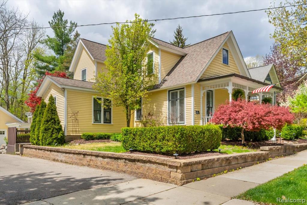 Step into timeless beauty with modern updates at 221 N Rogers in the heart of Northville. Built in 1870, this beautifully maintained 4-bedroom, 2.1-bath home blends historic character with thoughtful renovations throughout. Perfectly positioned just outside the historic district, you’ll enjoy the freedom to make future updates while still embracing the surrounding charm.Inside, you’ll find spacious living areas, abundant natural light, and a stunning sunroom—perfect for morning coffee or relaxing evenings. The expansive backyard offers endless possibilities for entertaining, gardening, or simply enjoying your own private retreat.All of this just a short walk to vibrant downtown Northville, with its shops, dining, and year-round events—all while being offered under $1 million, a rare opportunity in this sought-after location.