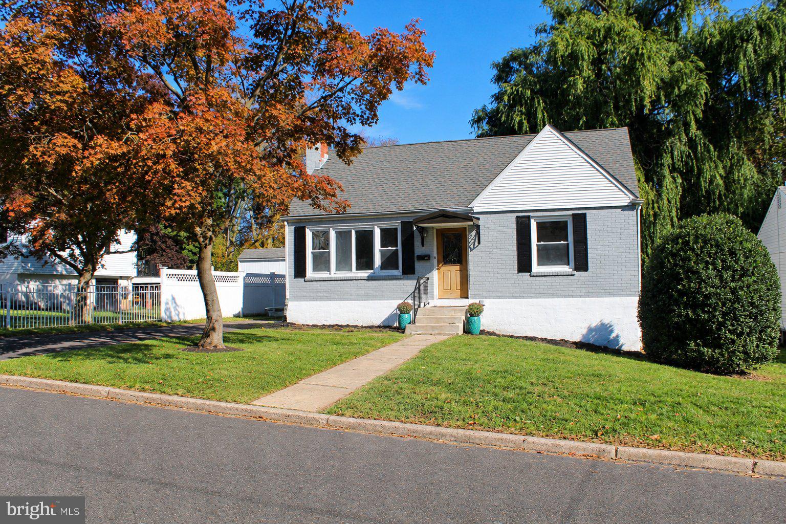 Welcome to 443 Vincent Road in Willow Grove! This charming 3-bedroom, 1-bathroom Cape Cod-style home has been refreshed inside and out, offering comfortable living space and a host of recent improvements. The entire home has been freshly painted, and the hardwood floors have been meticulously refinished. The newly finished basement provides valuable additional space with Bilco door access to the outdoors and newly installed carpets. Ready for you to create your ideal recreation room, home gym, or entertainment area. A dedicated office space in the basement provides the perfect work from home spot. A wood-burning direct-vent stove adds warmth and character to the living space. Outside, the home's curb appeal shines with a freshly painted exterior, new shutters, and refreshed landscaping with trees cleaned up for a neat, inviting appearance. Conveniently located near Willow Grove Mall, shopping, dining, and major roadways, including the Pennsylvania Turnpike, this home offers easy access to everyday amenities and commuting routes. With its fresh updates, flexible living space, and convenient location, 443 Vincent Road is ready for its next owner to make it home!