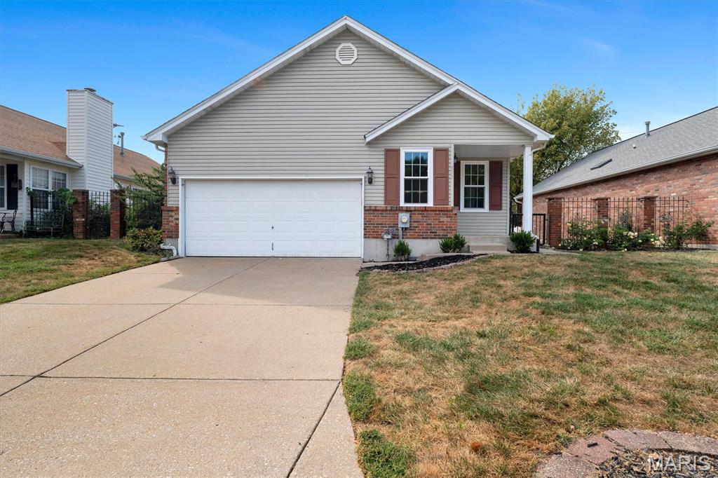 Welcome to this beautifully updated villa in St. Peters offering easy, low-maintenance living with everything you need conveniently located on one floor! This home features all brand-new windows, newer appliances, and a newer water heater, giving you peace of mind and modern convenience. The partially finished basement provides additional flexible space, including a bonus sleeping area. Outside, enjoy the fully fenced backyard with established garden beds, perfect for gardening, entertaining, or relaxing in your own private outdoor space. With thoughtful updates, a functional layout, and the convenience of villa living, this home is move-in ready and ready for its next owner!