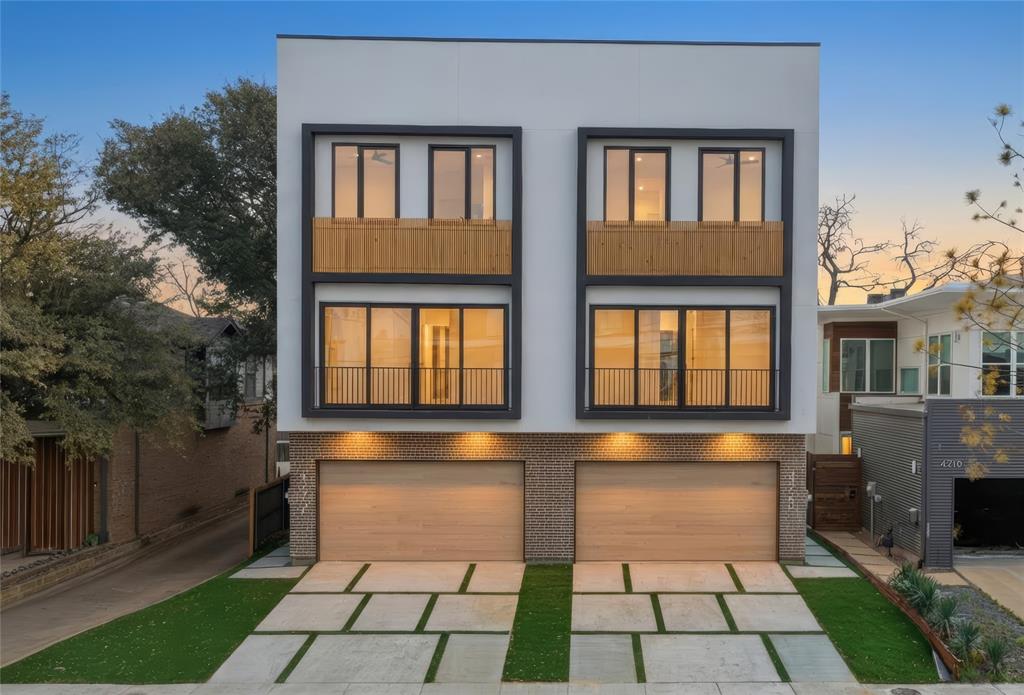 2% SELLER'S CREDIT AND 1% PREFERRED LENDER'S CREDIT TOWARDS CLOSING COST IS AVAILABLE.Welcome to this stunning newly built modern residence offering luxury living with exceptional design and natural light throughout. Featuring soaring ceilings and expansive floor-to-ceiling windows, this home is filled with sunlight and showcases clean architectural lines, wide-plank hardwood floors, and high-end finishes at every turn.The open-concept living area is highlighted by dramatic double-height ceilings, a custom built-in media wall, designer lighting, and seamless indoor-outdoor flow through oversized sliding glass doors. The chef's kitchen is equipped with sleek custom cabinetry, quartz countertops, a large waterfall island, stainless steel appliances, and elegant pendant lighting perfect for both everyday living and entertaining.Upstairs, spacious bedrooms offer oversized windows and abundant natural light. The spa-inspired primary bathroom features a freestanding soaking tub, frameless glass shower, dual vanities with illuminated mirrors, and modern gold fixtures for a refined touch.Step outside to your private backyard with low-maintenance turf and a covered patio ideal for relaxing or hosting guests. The rooftop terrace provides an additional entertainment space complete with room for grilling and outdoor seating perfect for enjoying city views and beautiful evenings.Additional highlights include a two-car garage, modern staircase with custom railing, designer finishes throughout, and premium craftsmanship.This home combines luxury, functionality, and contemporary style a rare rental opportunity you don't want to miss.
