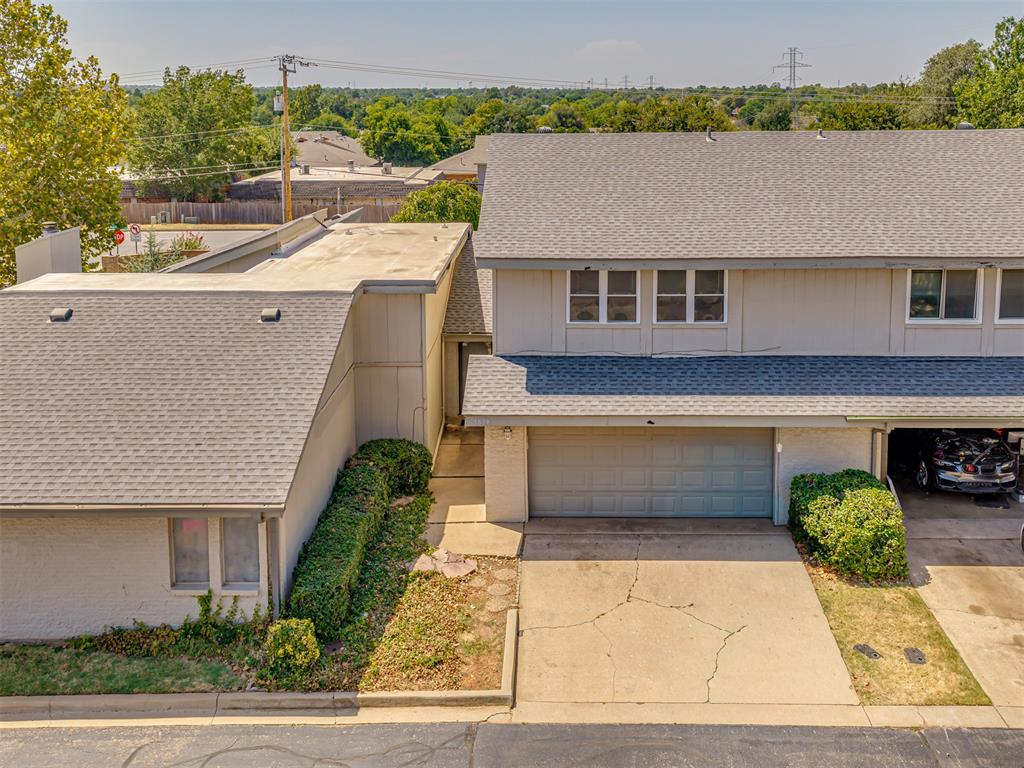This Hefner Village townhouse has two bedrooms, two bathrooms, and includes a powder bath/laundry room, at 1,613 square feet (more or less). There is a fireplace in the living room, and the living room opens up to the dining room. The kitchen is spacious. Upstairs are the two bedrooms and two bathrooms, with the primary bedroom featuring a bathroom suite, and a west-facing balcony to view those beautiful Oklahoma sunsets. There is so much potential for this property for an investor, or first-time homebuyer looking to build equity (could qualify for a FHA renovation loan or conventional homestyle renovation loan). Lake Hefner amenities that make this townhome and location so attractive include the paved trails for running, cycling, walking. Water activities at Lake Hefner allow for kayaking, paddle boarding, sailing, and fishing. There is a newly opened Lake Hefner Golf Clubhouse, Stars and Stripes park, and a local skate park. It is conveniently near I-44, NW expressway, the turnpike, and Memorial.