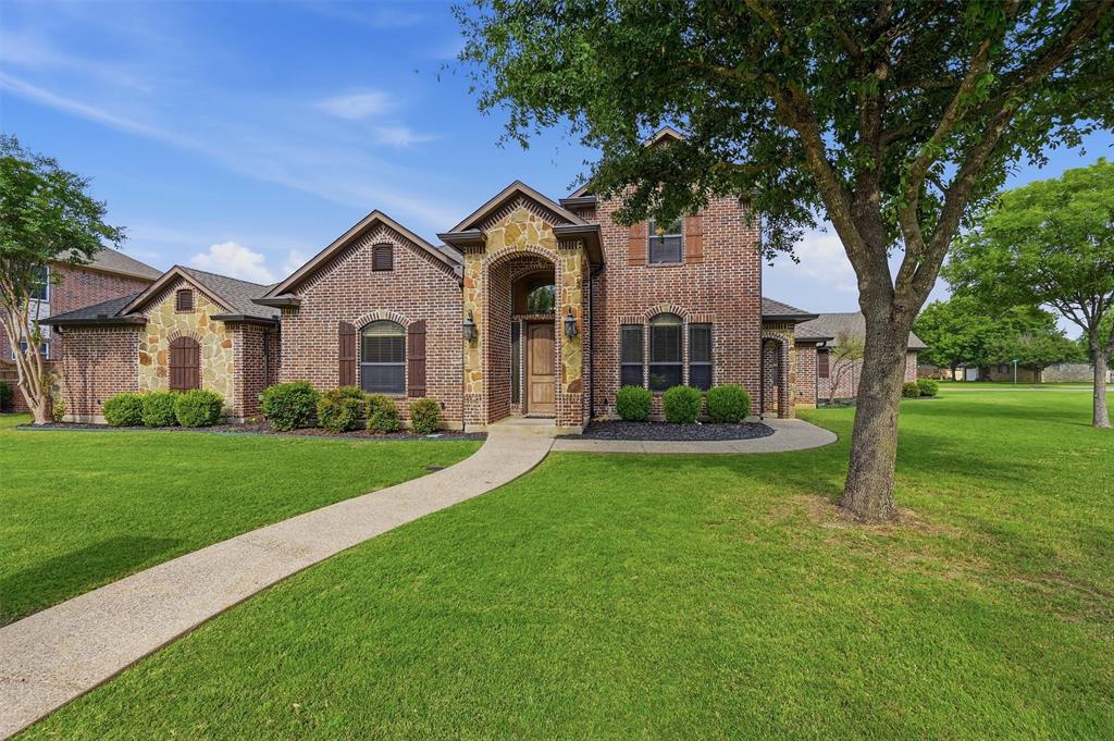 Stunning custom 2,964 sq. ft. home featuring 4 bedrooms and 3 full baths in the highly sought-after community of Lindsay. You will fall in love the moment you enter this mature, prestigious neighborhood. Situated on a large corner lot with beautiful mature trees at the entrance of a secluded cul-de-sac, this property offers peace, privacy, and quiet living with NO HOA!Enjoy the perfect balance of small-town charm and convenience. This beautiful home is tucked away in a serene setting, yet conveniently located just minutes from Highway 82 and I-35W, making commuting to Gainesville, Denton, or the DFW Metroplex an easy drive.This beautiful open-concept home welcomes you with tall ceilings, abundant natural light, and a dedicated office near the entry — perfect for working from home. Large windows throughout the home bring the outdoors in and create a warm, inviting atmosphere. The immaculate kitchen features under-cabinet lighting, ample workspace, abundant cabinetry, and is ideal for entertaining family and friends.The spacious primary suite and second bedroom are conveniently located on the main level, while two additional bedrooms and a full bath are upstairs, offering flexibility and privacy for family or guests. A huge bonus is the attached 3-car garage, with the third bay offering endless possibilities for a workshop, gym, hobby room, or additional living space.Step outside to enjoy the covered patio and fully fenced backyard with wood privacy fencing — perfect for kids, pets, and outdoor gatherings. There’s even room to add a pool! Major updates provide peace of mind, including a new roof in 2023, HVAC system replaced in 2021, and dishwasher replaced in 2024. Replaced Sprinkle contril unit & all new sprinkle heads 2026, Replaced single car garage door opener 2026.This stunning home truly has it all — peaceful living, thoughtful updates, a prime location, and exceptional design. Don’t miss your opportunity to make it yours! 24 hr notice