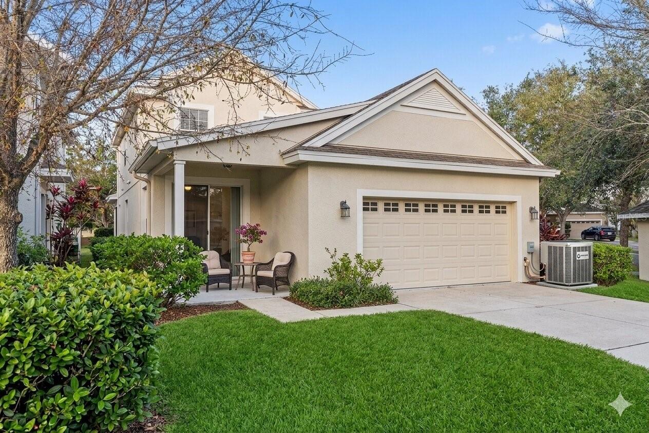 Modern Luxury & Resort Living | $435k Appraisal | Fully FurnishedExperience the pinnacle of Florida living in this stunning, fully furnished sanctuary. Freshly appraised at $435,000 (pre-upgrades!), this home now features a Brand New 2025 AC and over $40,000 in recent high-end renovations.The Interior: Sophistication in Every DetailStep into a bright, airy floor plan illuminated by Skylights and sleek new recessed lighting. The home boasts:4 Spacious Bedrooms & 3 Designer Baths: Plenty of room for family or guests.Aesthetic Excellence: Fresh interior paint and custom accent walls that have a contemporary, "magazine-ready" look.Gourmet Chef’s Kitchen: Granite countertops, premium gas stainless-steel appliances, and newly refinished 42” crowned cabinets.Sun-Drenched Spaces: Enjoy your morning coffee in the breakfast nook or through Double French doors leading to a charming wrap-around porch.The Lifestyle: Stress-Free & Resort-StyleLocated in a prime Wesley Chapel/New Tampa area, your monthly dues handle the hard work so you can enjoy the fun. The HOA includes:Ultra-Fast Connectivity: 1 GIG High-Speed Internet & Cable TV.Total Maintenance: Lawn care, pest control, and exterior home maintenance.Exclusive Amenities: Access to the luxury Clubhouse, resort-style pool, and a private fishing pier.Don't miss this turnkey opportunity! From the stylish virtual staging to the brand-new mechanicals, every inch of this home reflects quality and care.