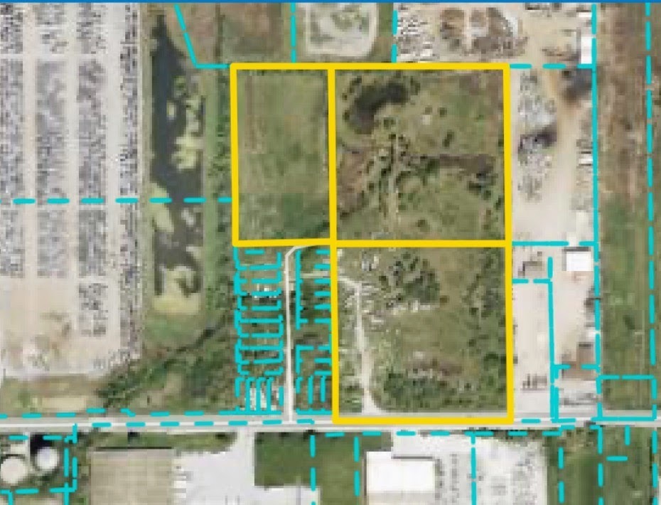M3 ZONING: HEAVY-DUTY INDUSTRIAL: 25.4 ACRES: FENCED-IN: NEAR EXPRESSWAYS AND TOLL ROADS.....Located on Lincoln Highway between the FORD Plant and COPART. Check with the City and County for AVAILABLE INCENTIVES! Build your new facility here. Metals, Machinery and Equipment Manufacturing; Trucking; Transportation, Distribution & Logistics; Chemical Mfg; Food and Beverage Mfg & Packaging, containers. All personal property will be removed from the property.